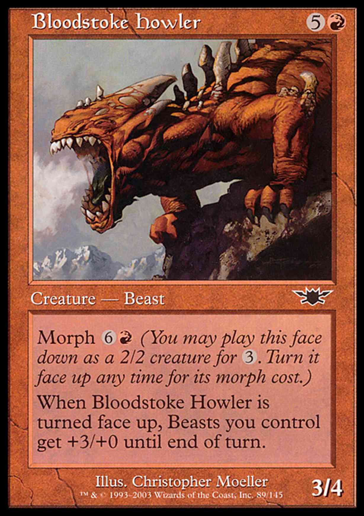 Bloodstoke Howler magic card front