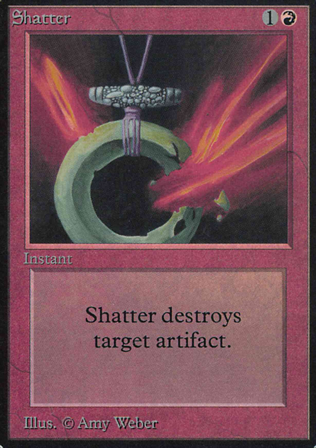 Shatter magic card front