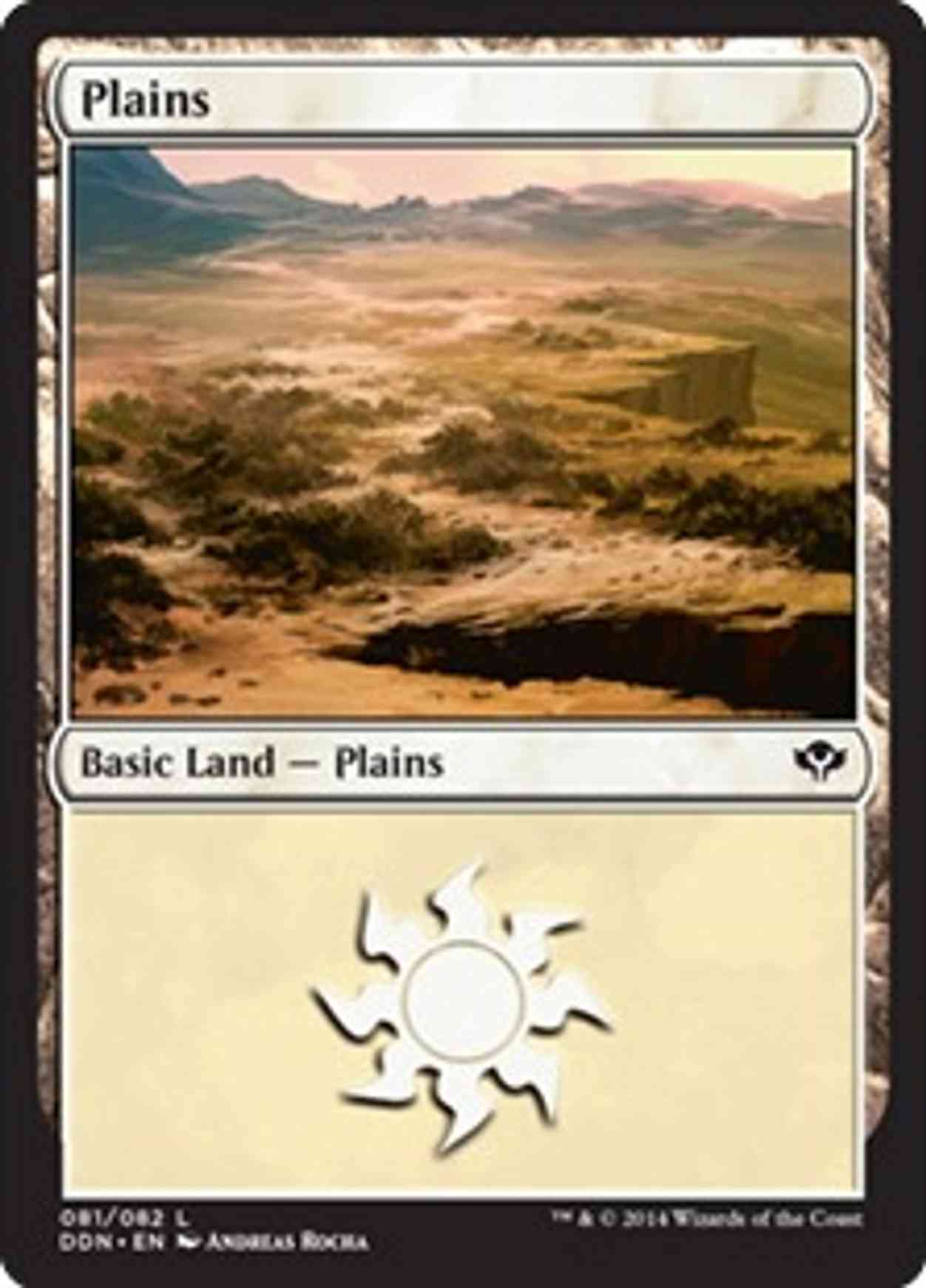 Plains (81) magic card front