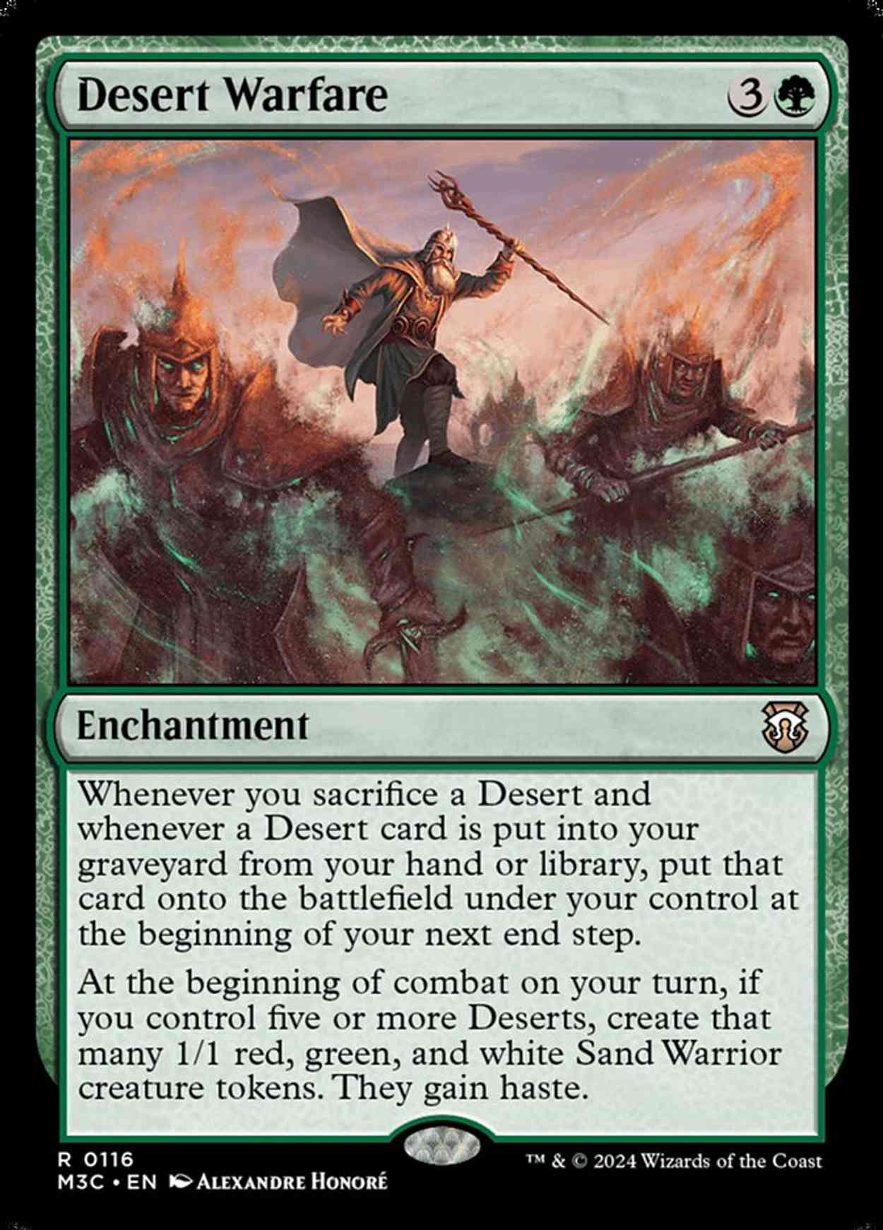 Desert Warfare magic card front