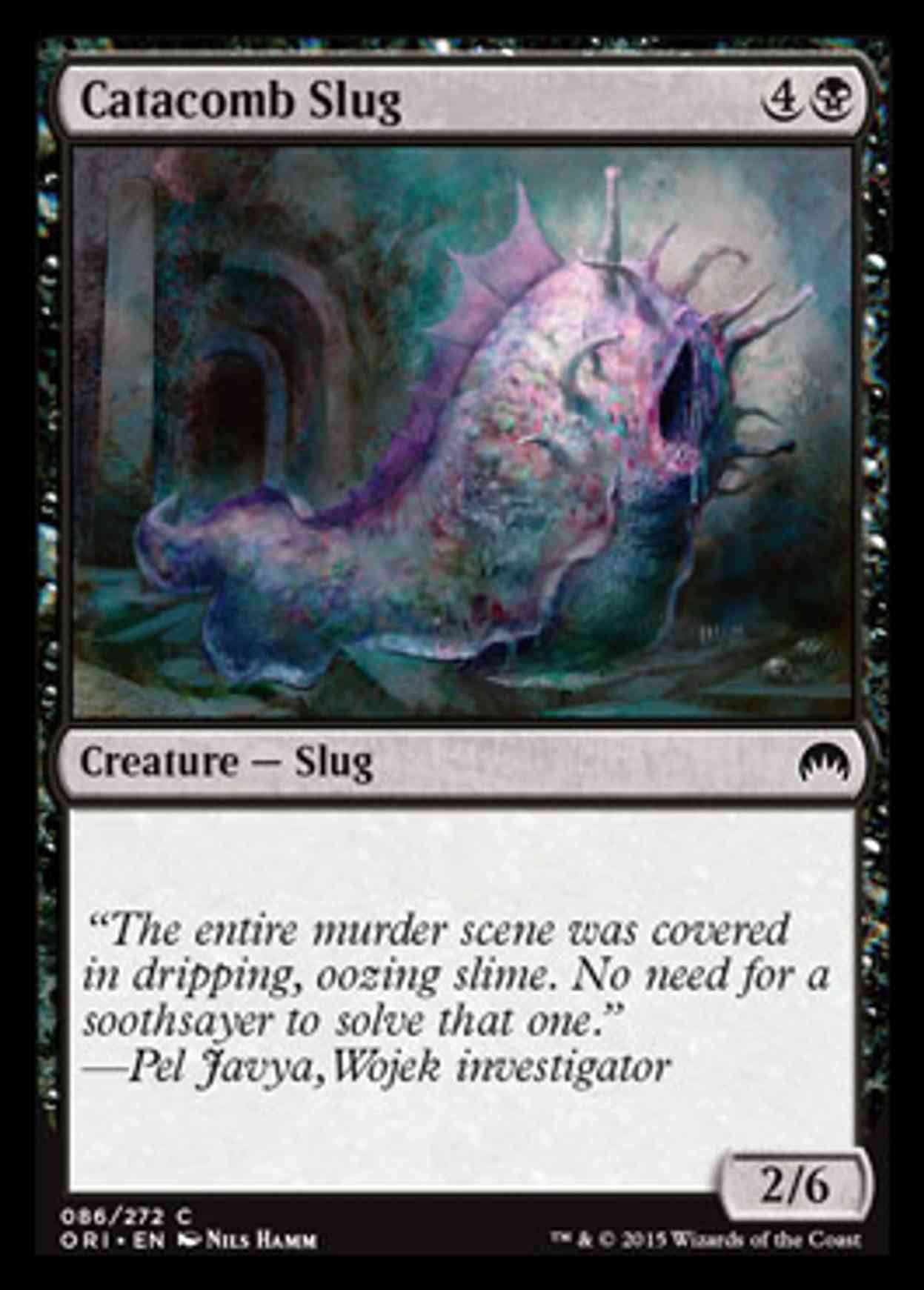 Catacomb Slug magic card front