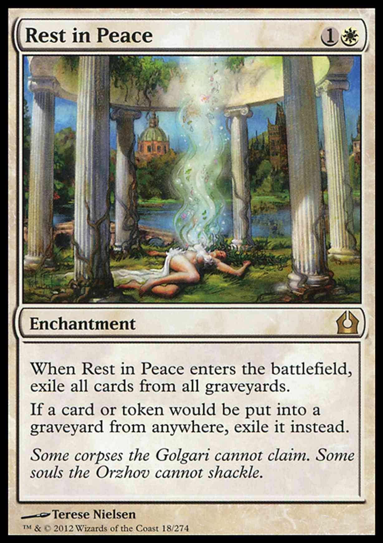 Rest in Peace magic card front