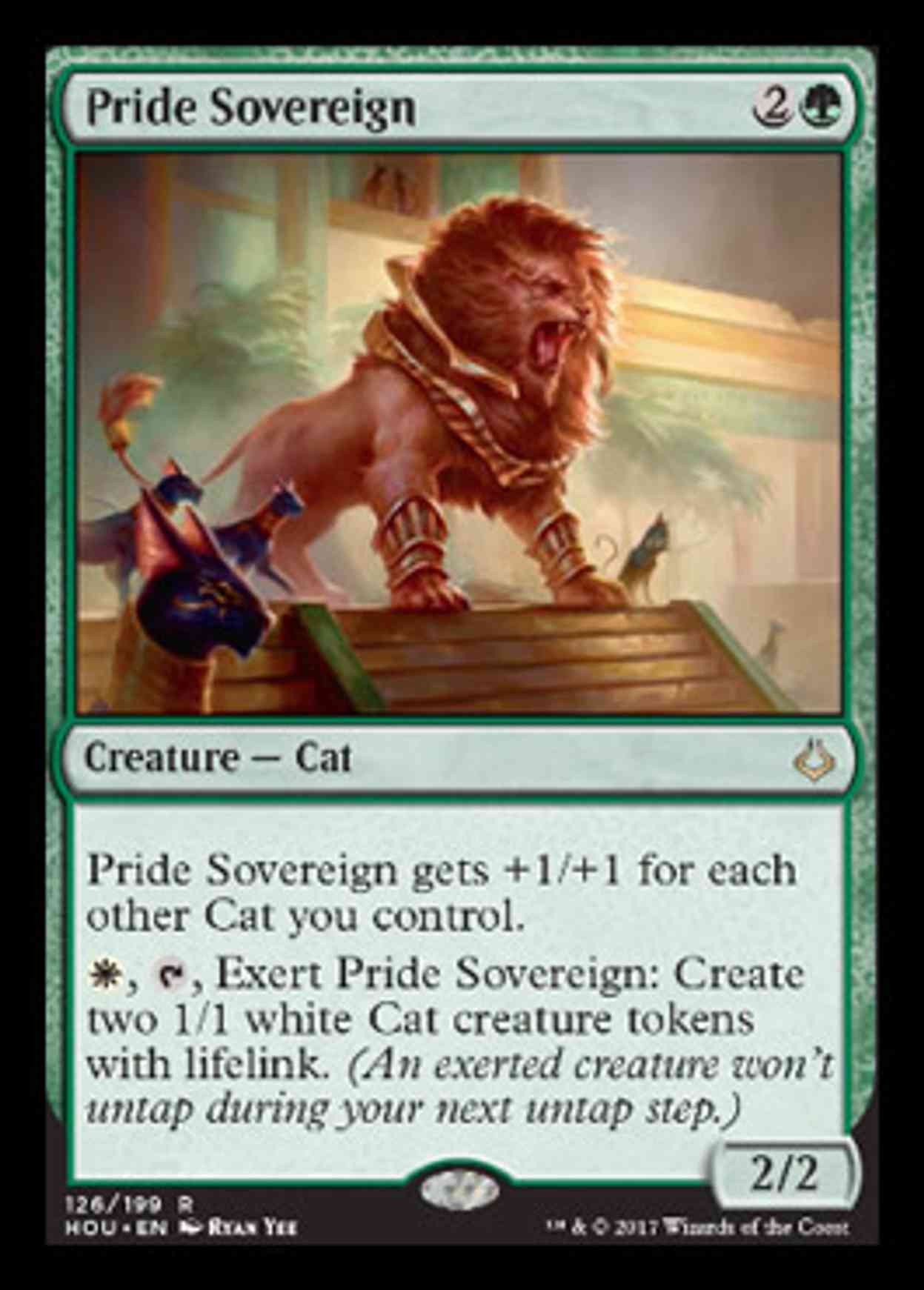 Pride Sovereign magic card front