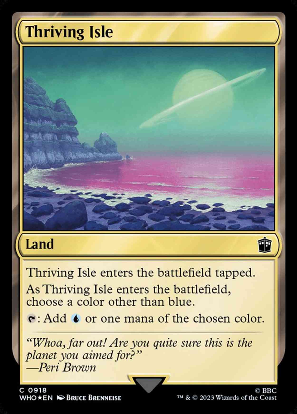 Thriving Isle (Surge Foil) magic card front