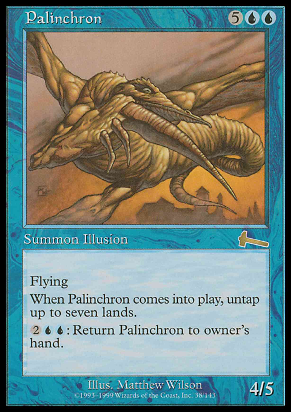 Palinchron magic card front