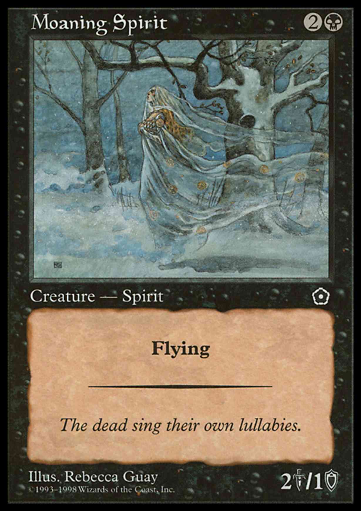 Moaning Spirit magic card front