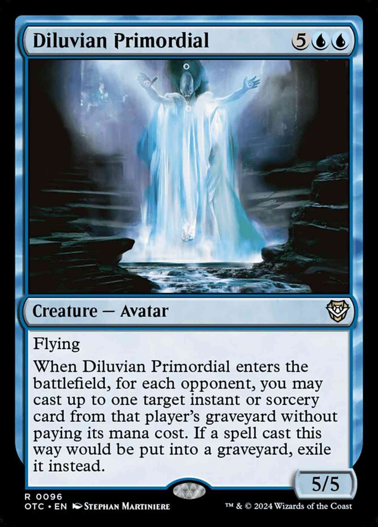 Diluvian Primordial magic card front