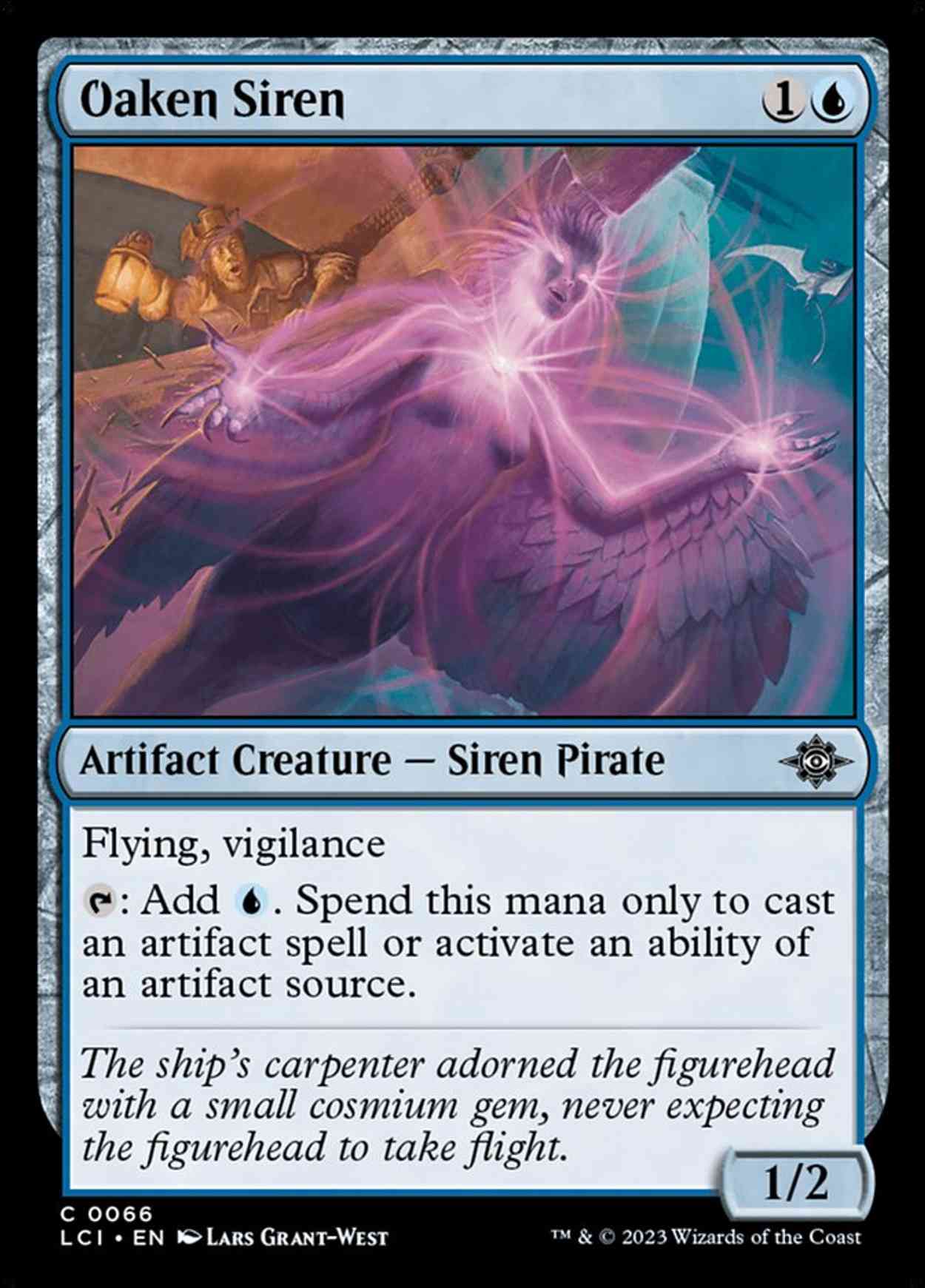 Oaken Siren magic card front