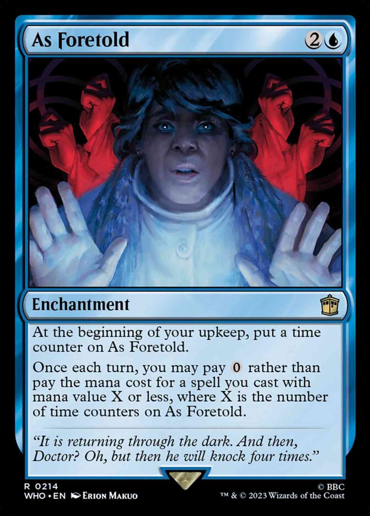 As Foretold magic card front