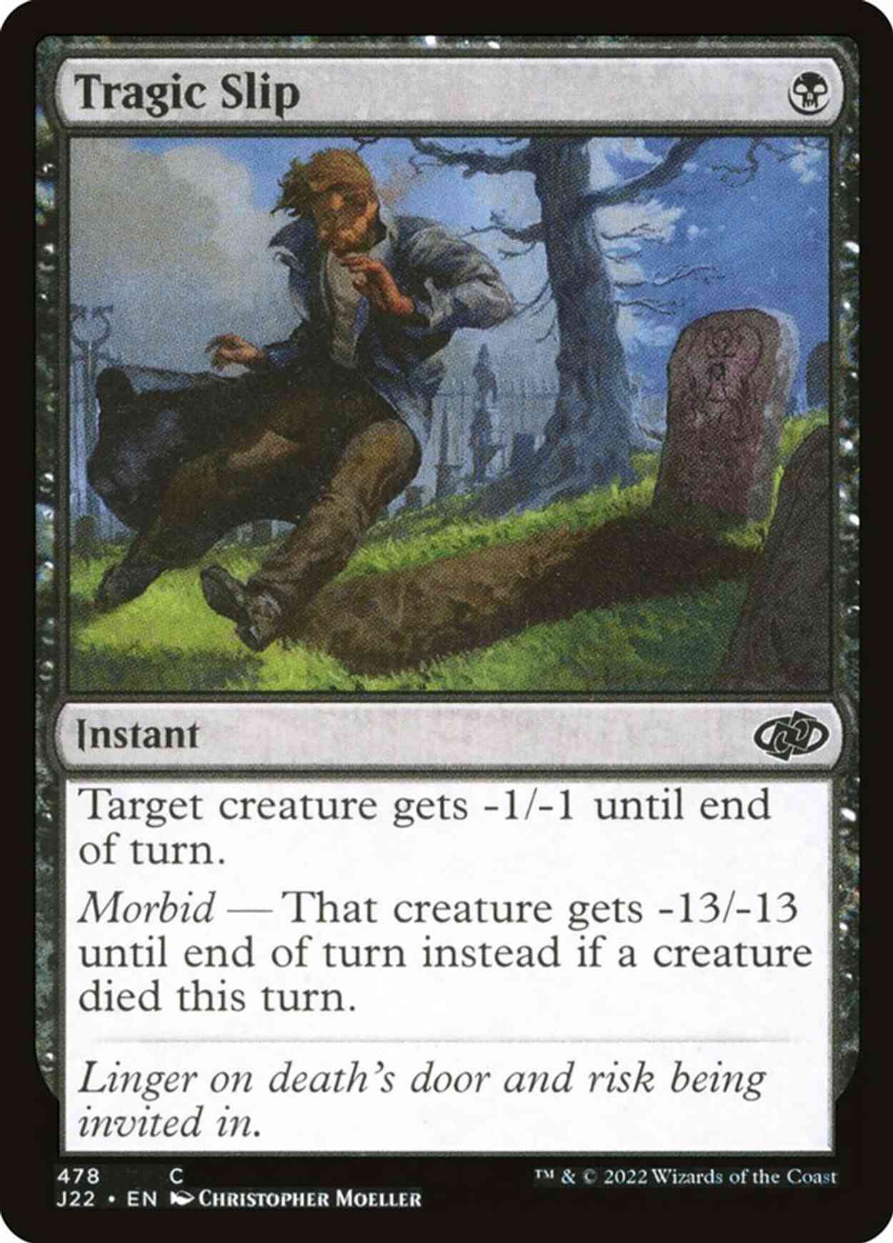 Tragic Slip (478) magic card front