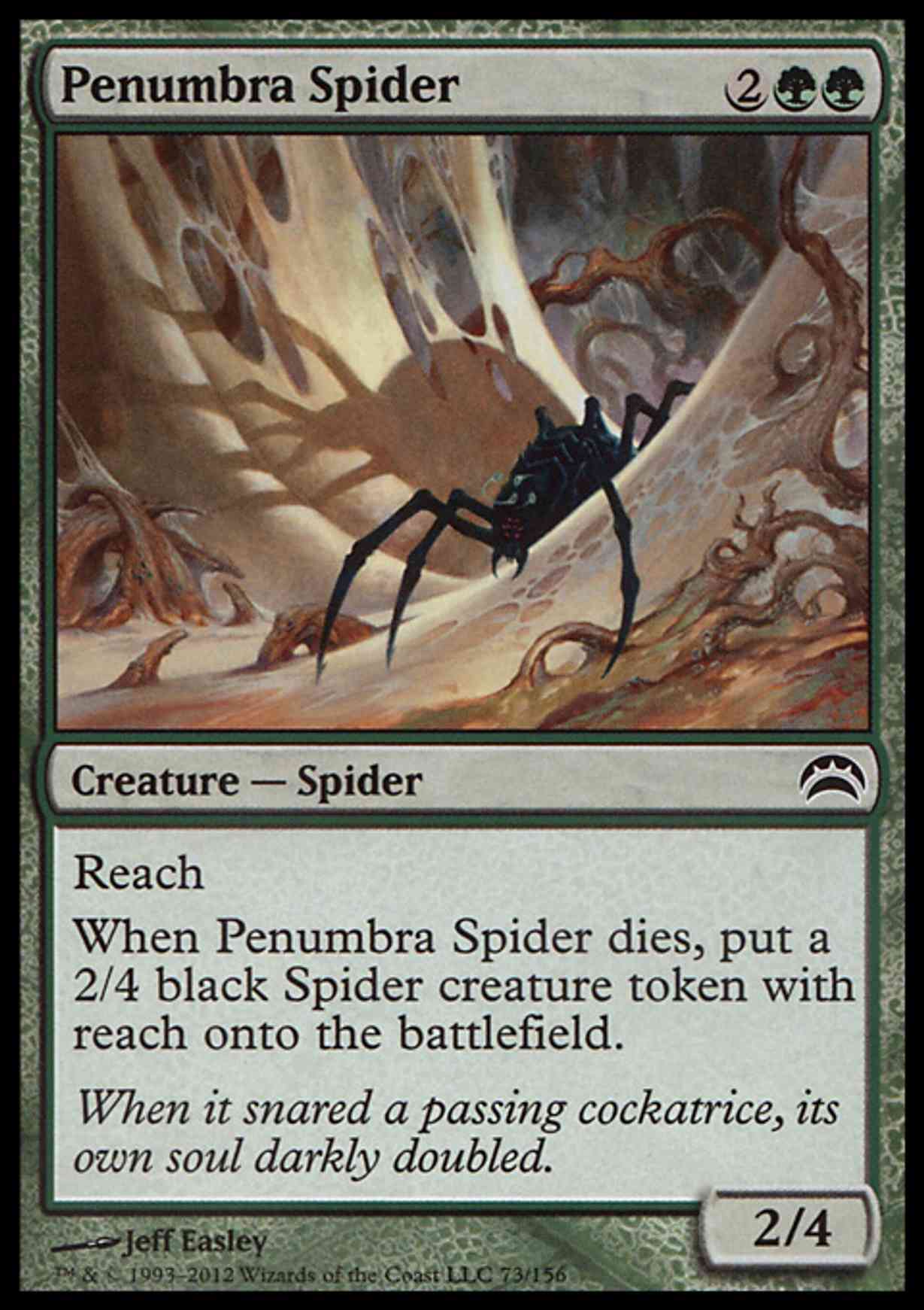 Penumbra Spider magic card front