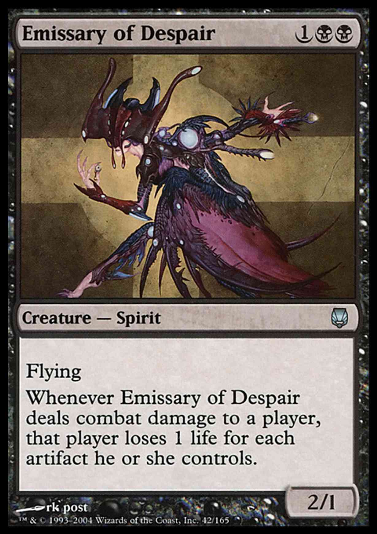 Emissary of Despair magic card front