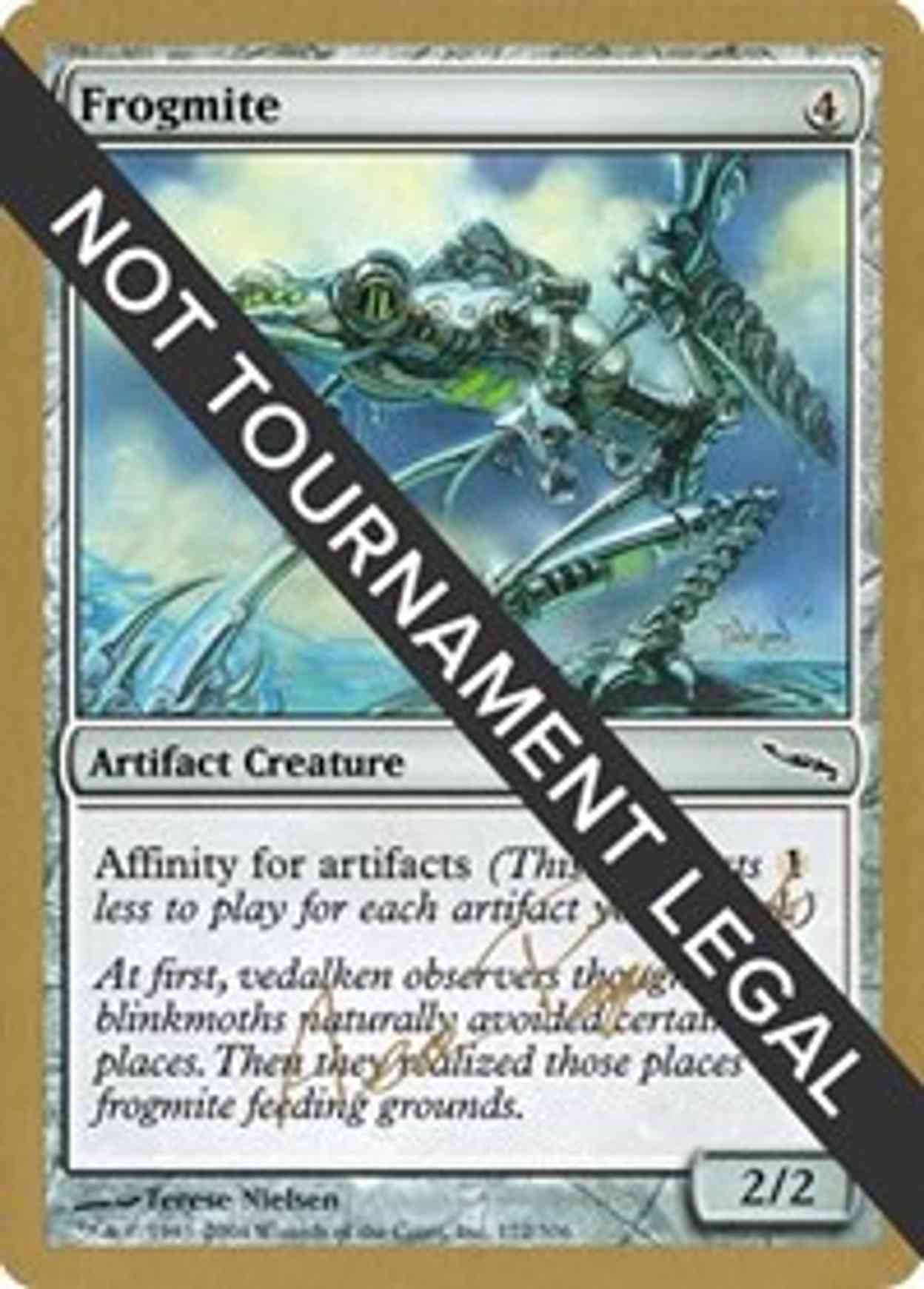 Frogmite - 2004 Aeo Paquette (MRD) Price from mtg World Championship Decks