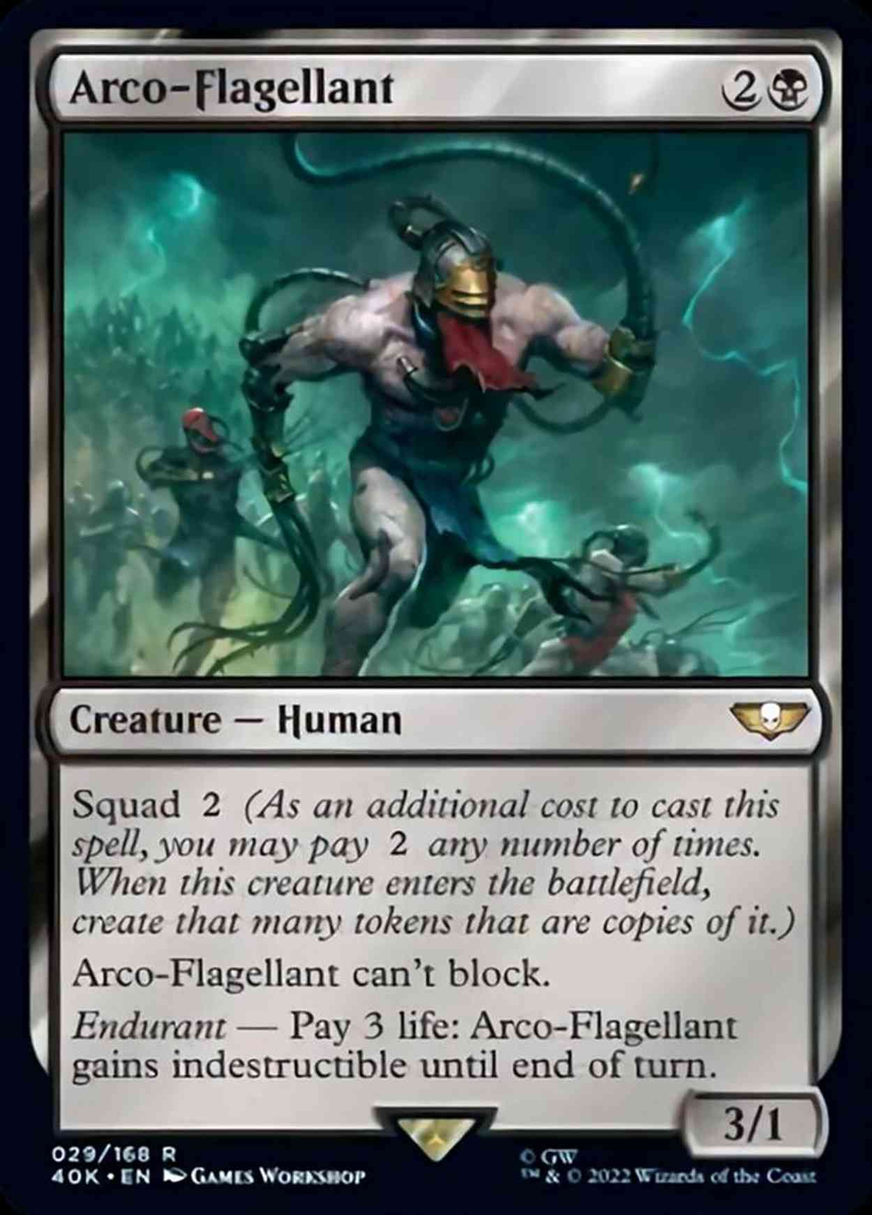 Arco-Flagellant magic card front