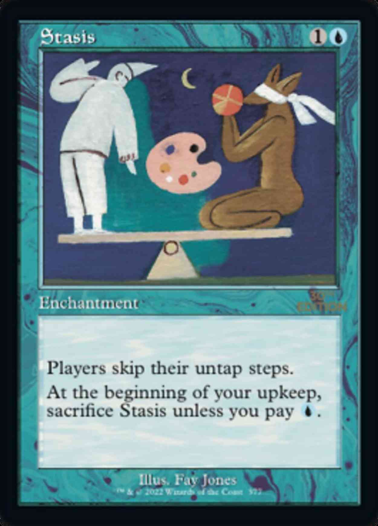 Stasis (Retro Frame) magic card front