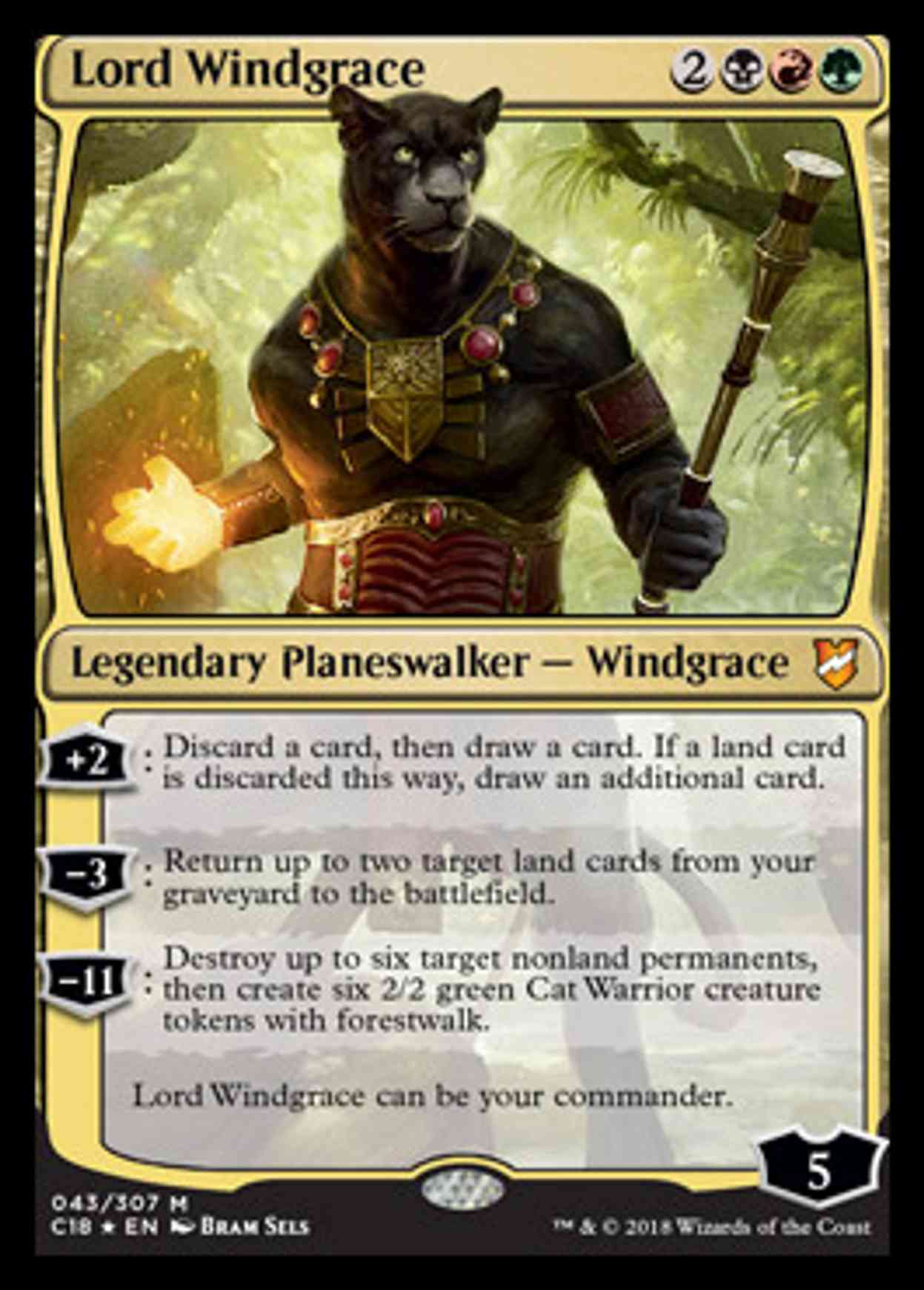 Lord Windgrace magic card front