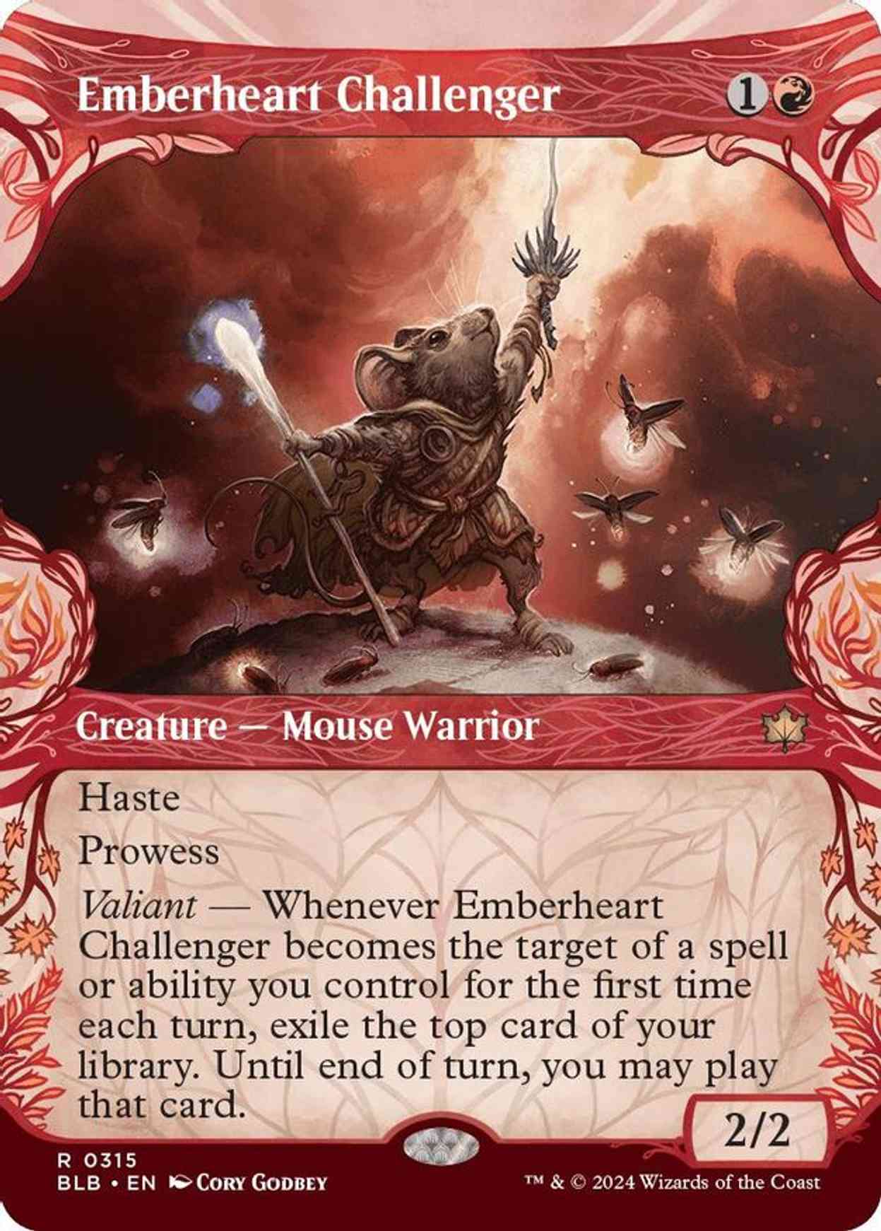 Emberheart Challenger (Showcase) magic card front