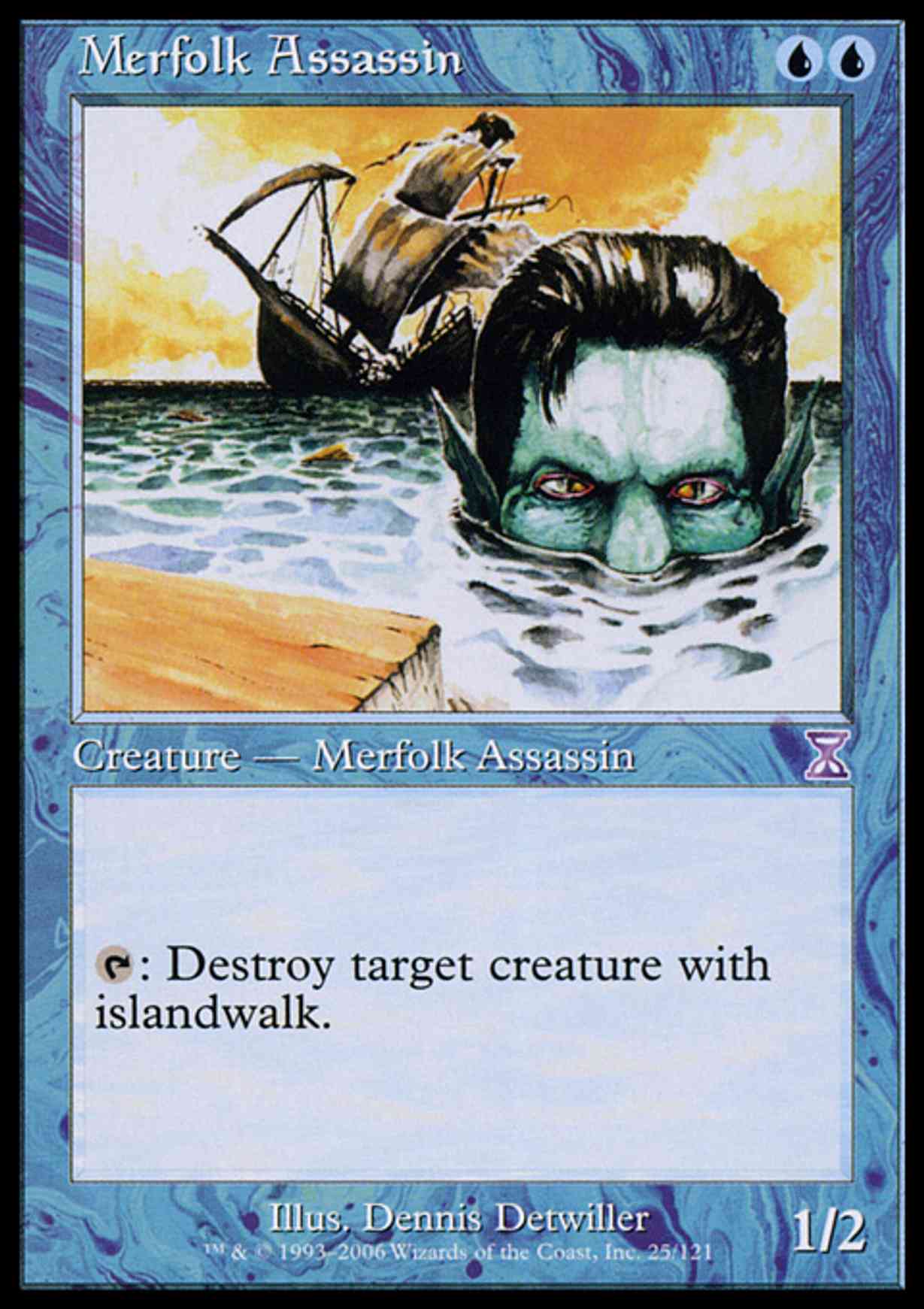 Merfolk Assassin magic card front
