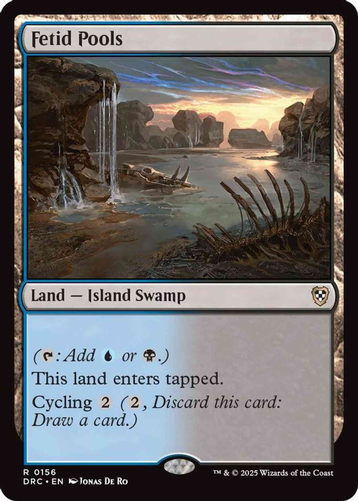 Fetid Pools magic card front