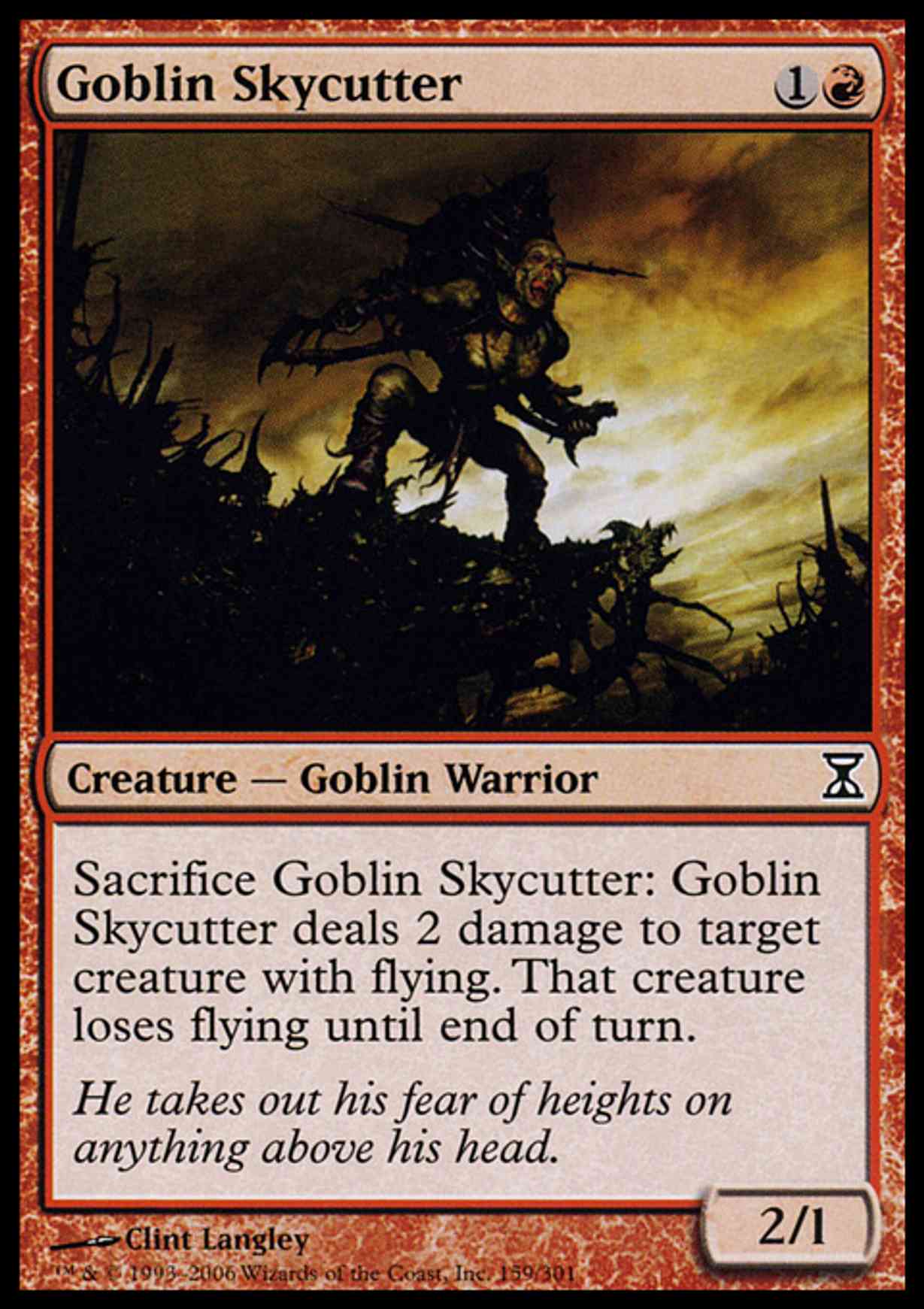 Goblin Skycutter magic card front