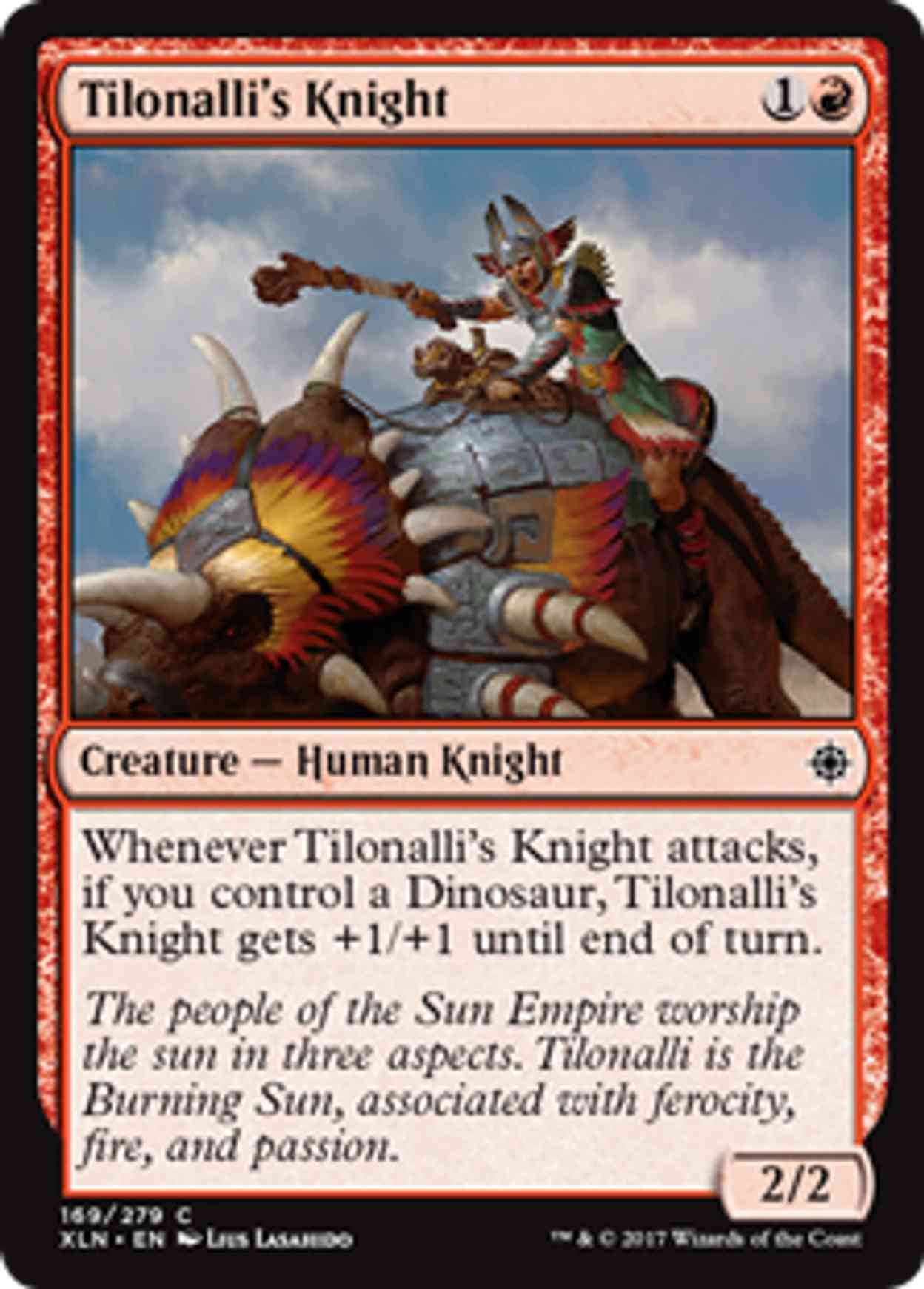Tilonalli's Knight magic card front
