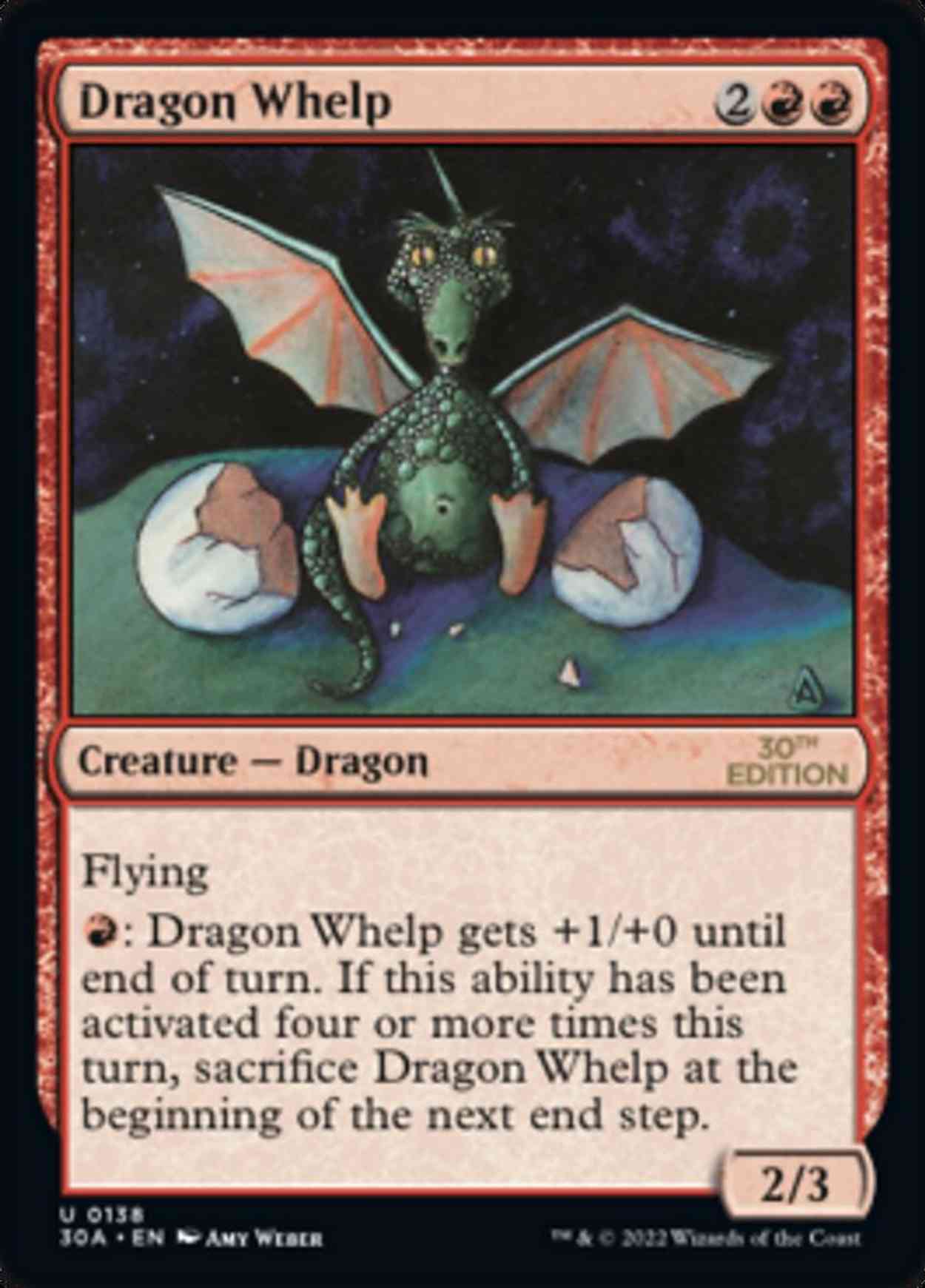 Dragon Whelp magic card front