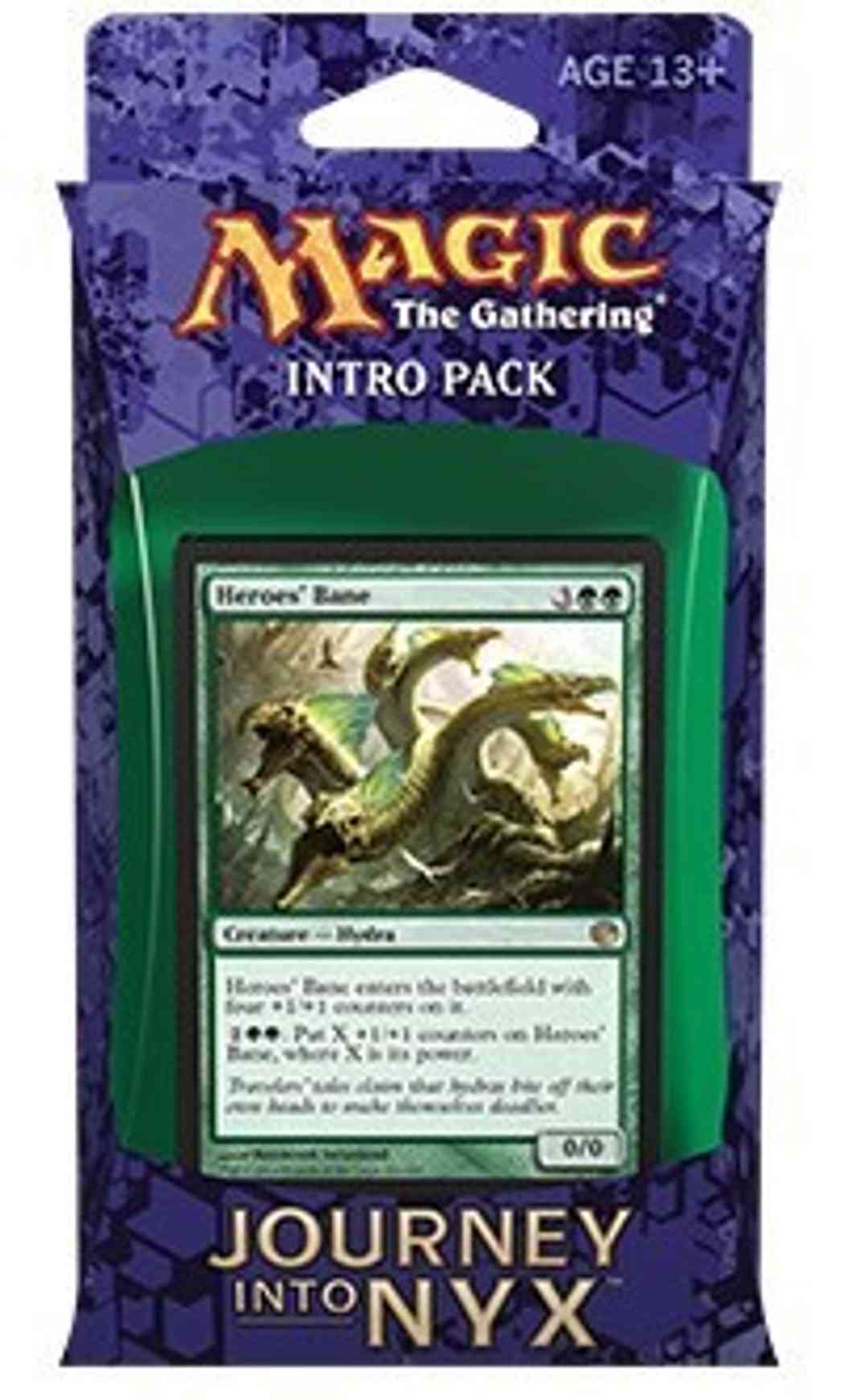 Journey Into Nyx Intro Pack - Green magic card front