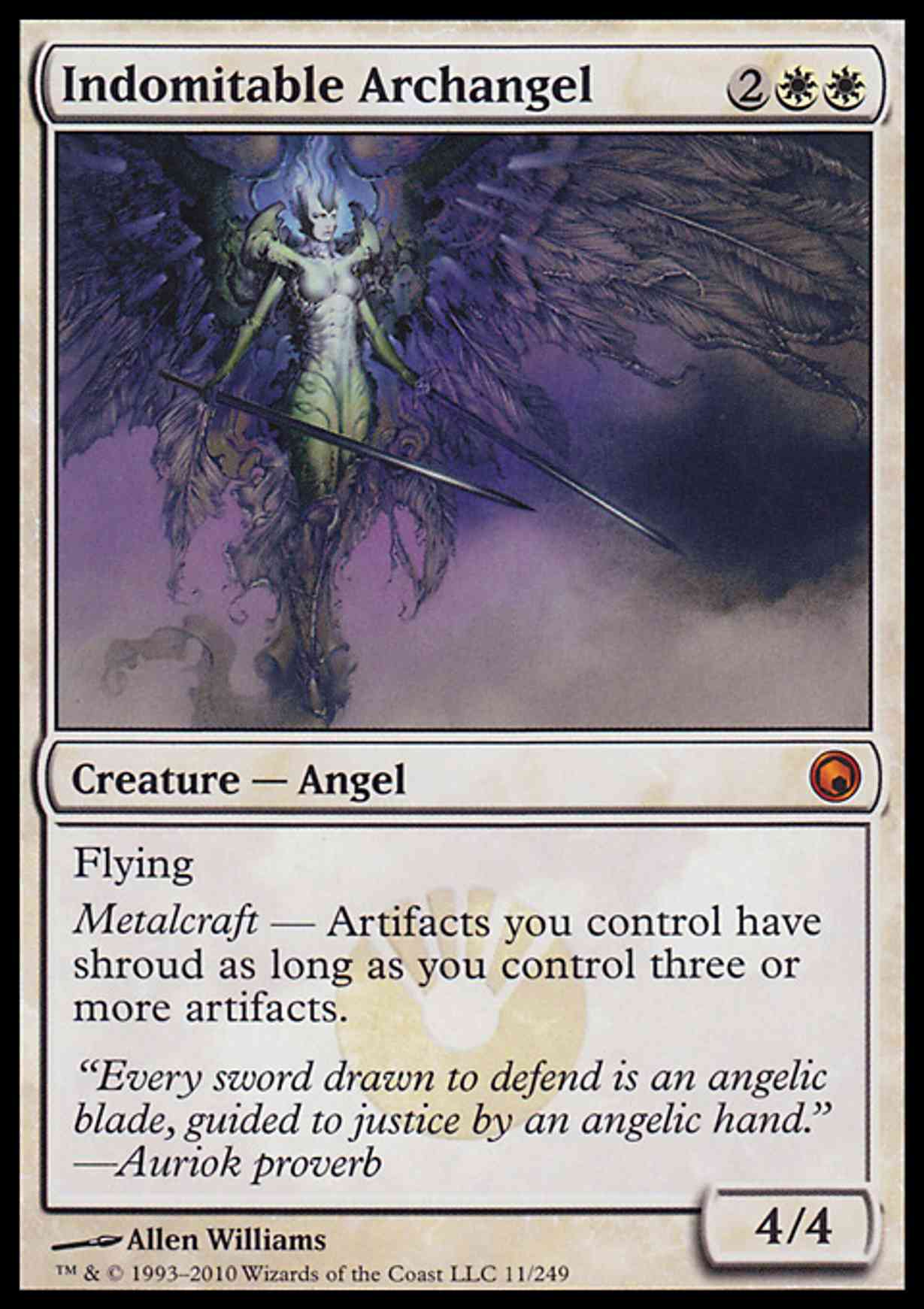 Indomitable Archangel magic card front