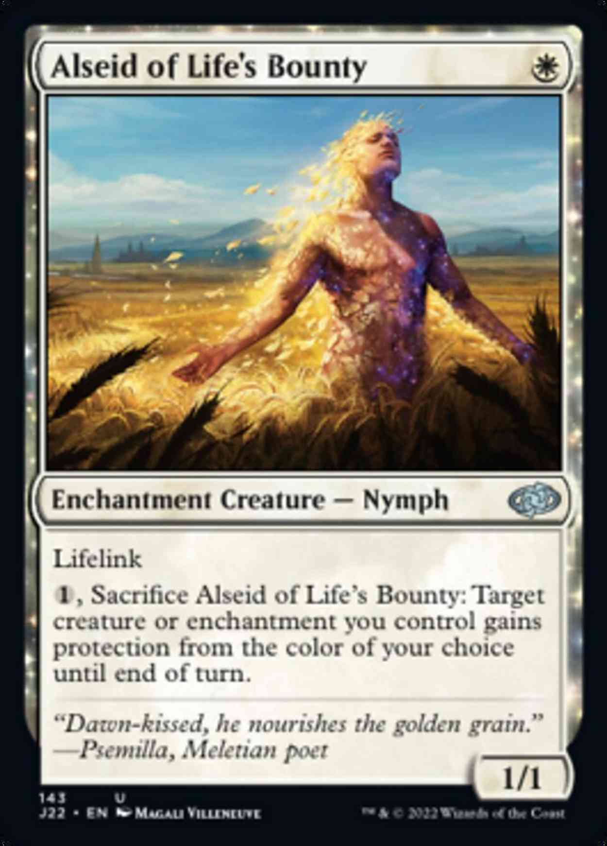 Alseid of Life's Bounty magic card front