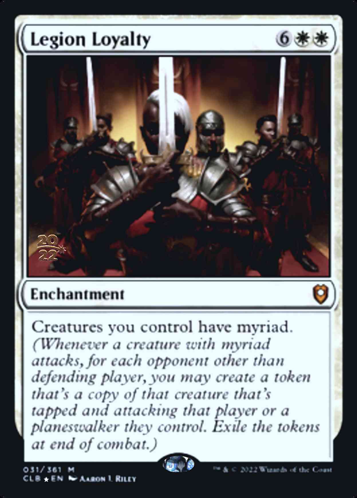 Legion Loyalty magic card front