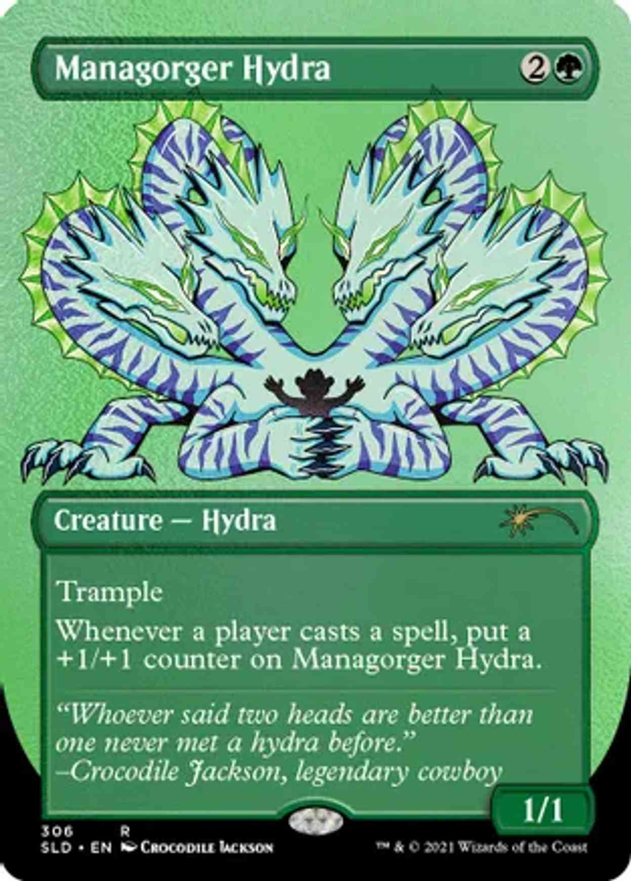 Managorger Hydra (Foil Etched) magic card front