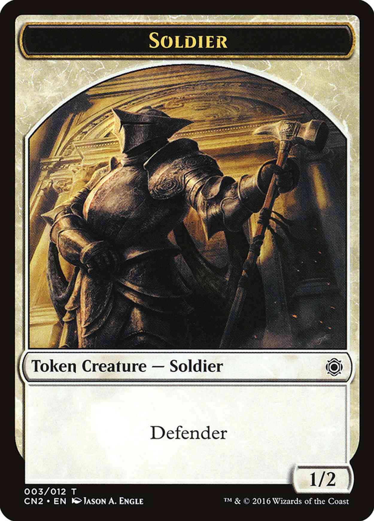 Soldier Token (003) magic card front