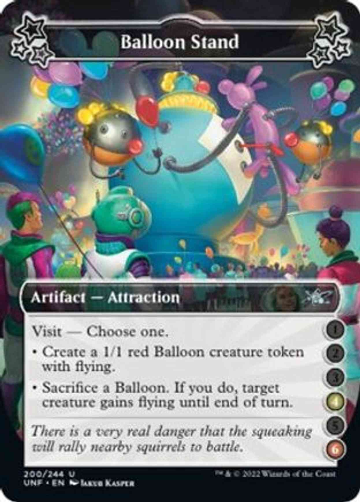 Balloon Stand (4-6) magic card front
