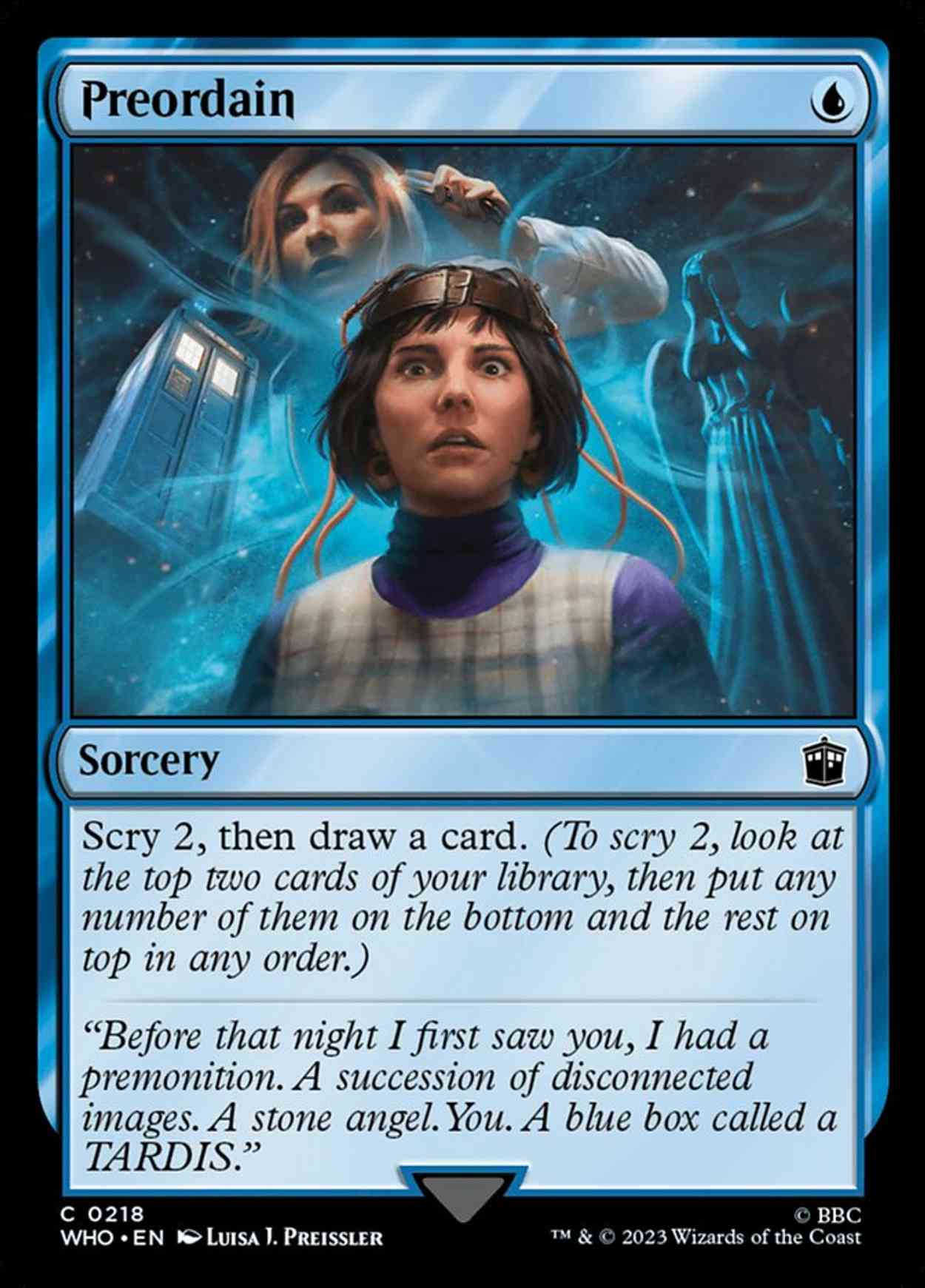 Preordain Price from mtg Doctor Who