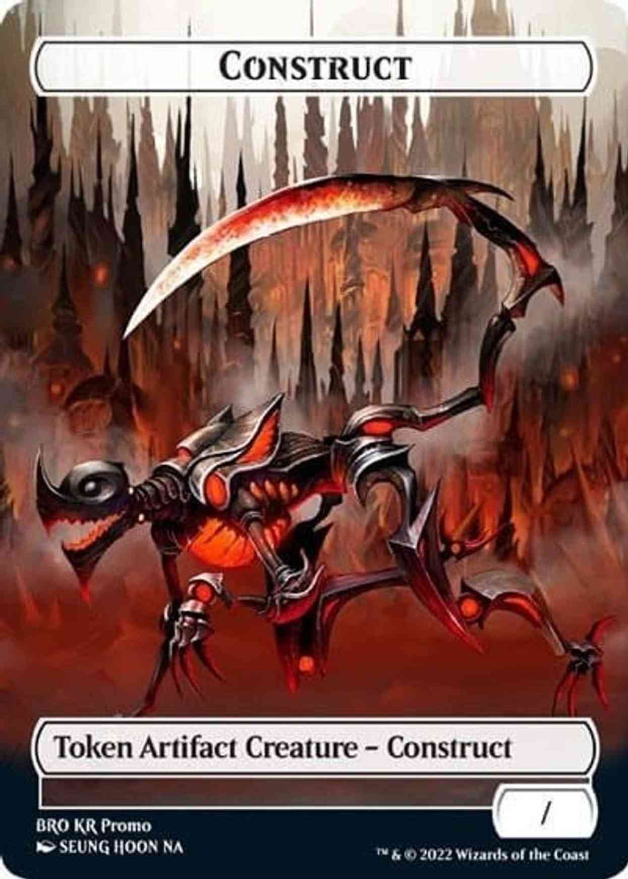 Construct Token (Left) (KR Exclusive) magic card front