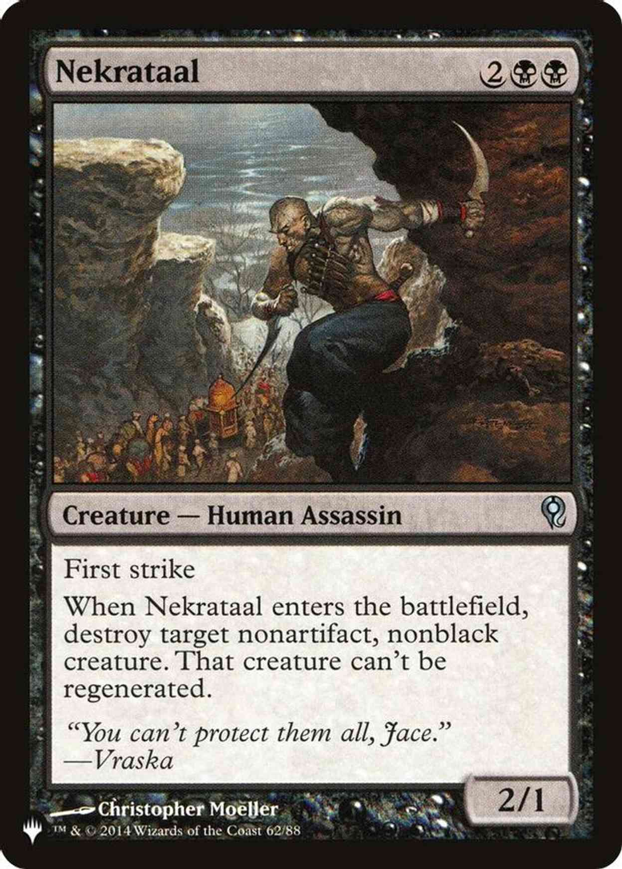 Nekrataal magic card front