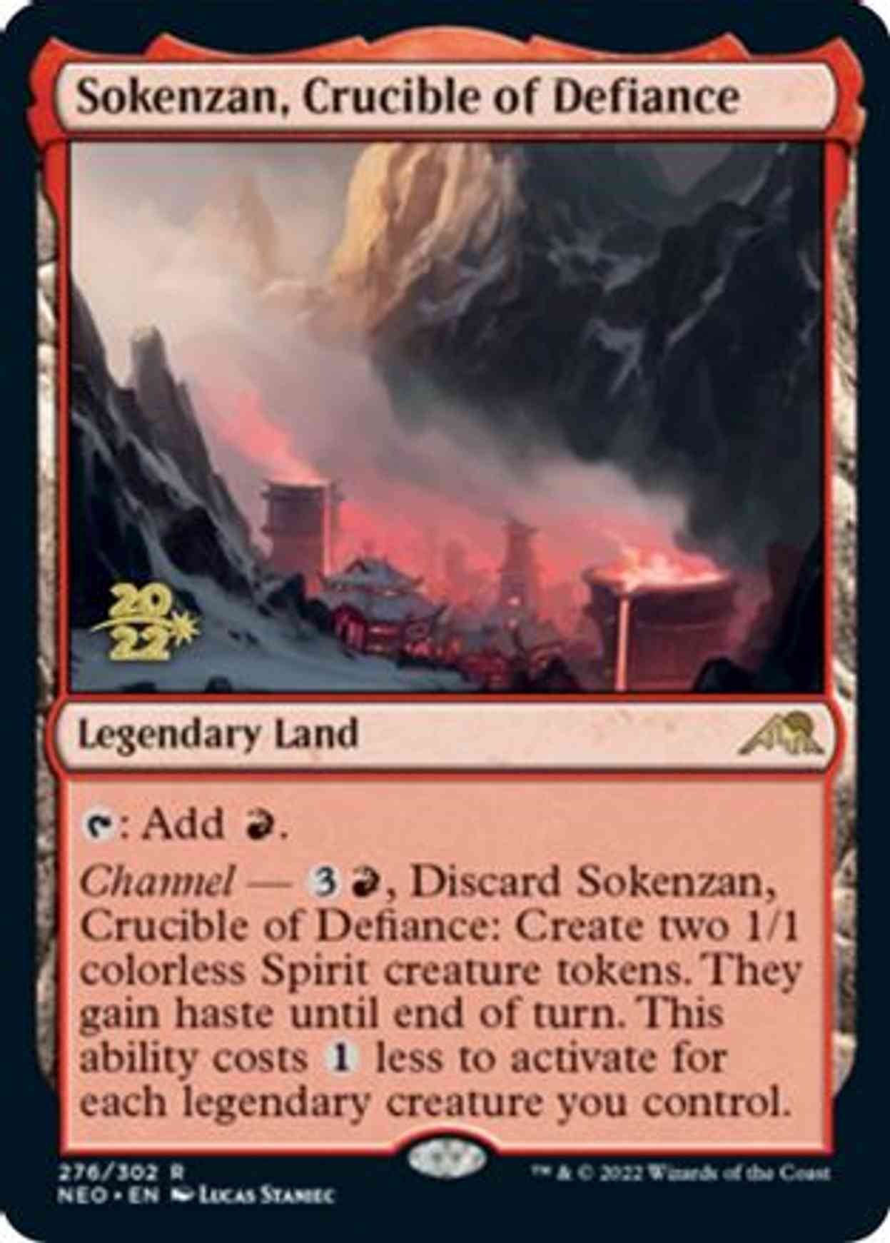 Sokenzan, Crucible of Defiance magic card front
