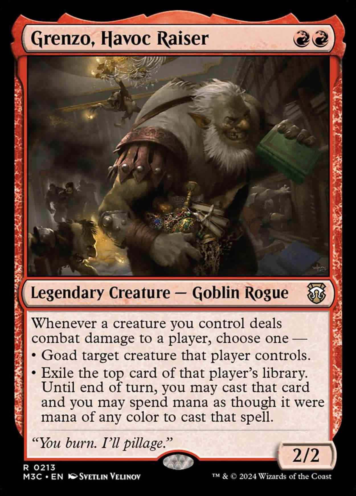 Grenzo, Havoc Raiser magic card front