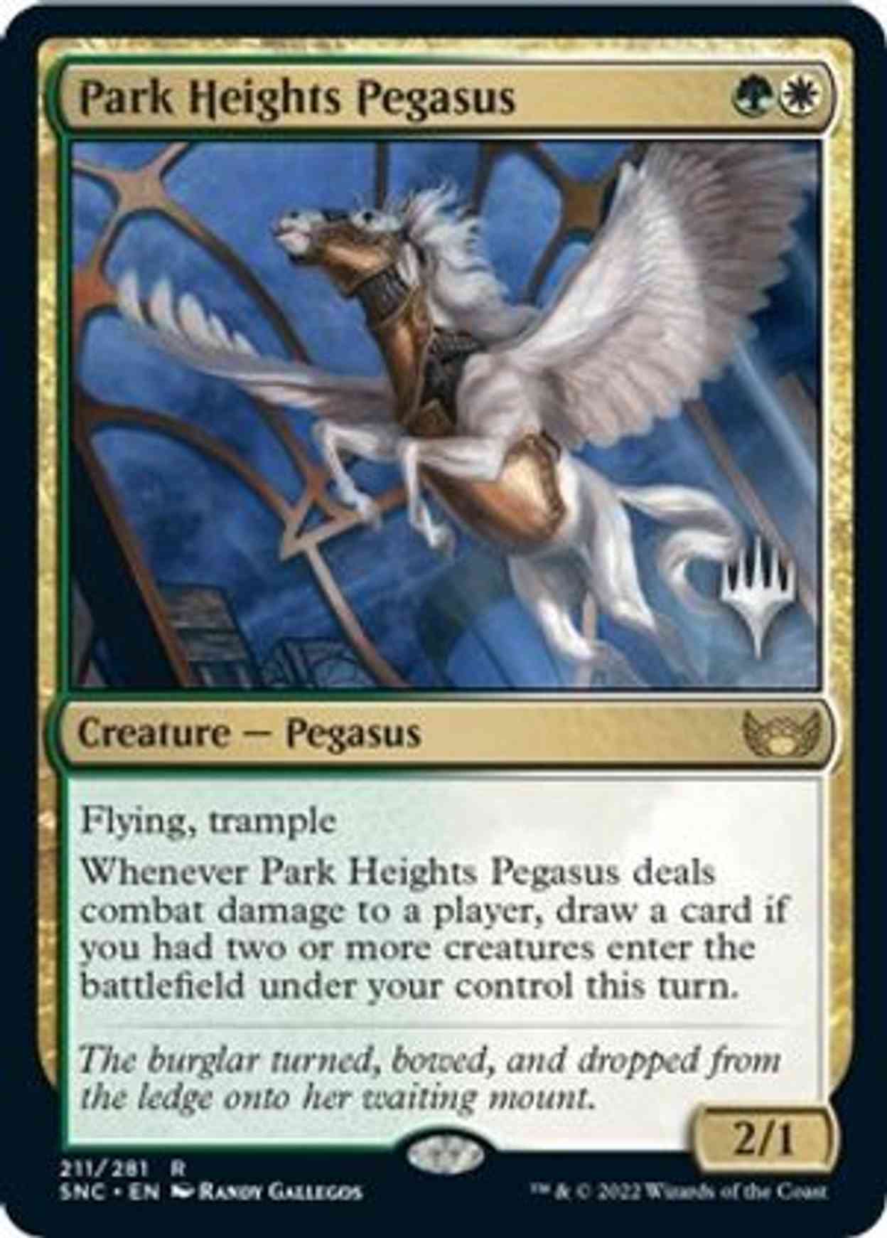 Park Heights Pegasus magic card front