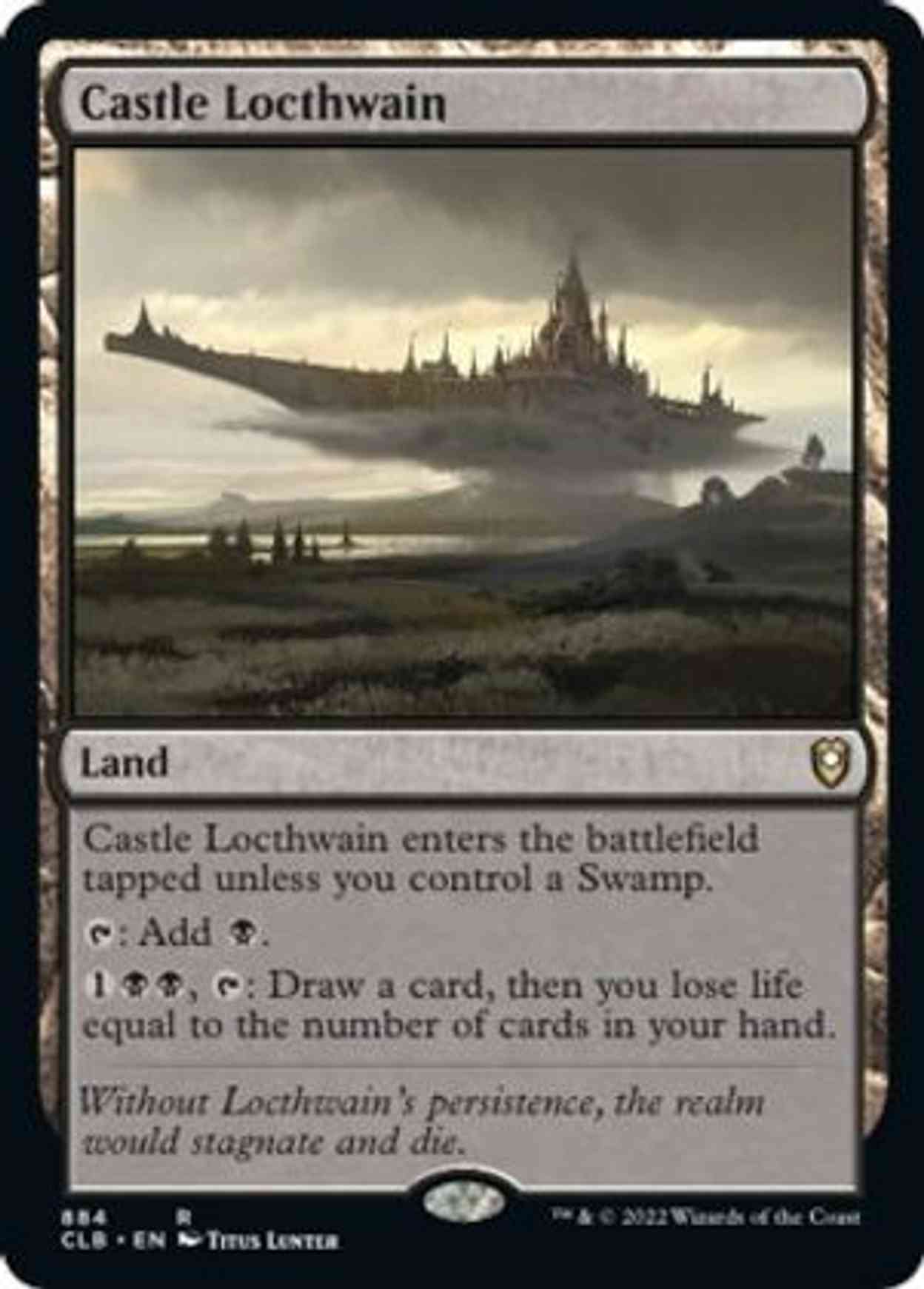 Castle Locthwain magic card front