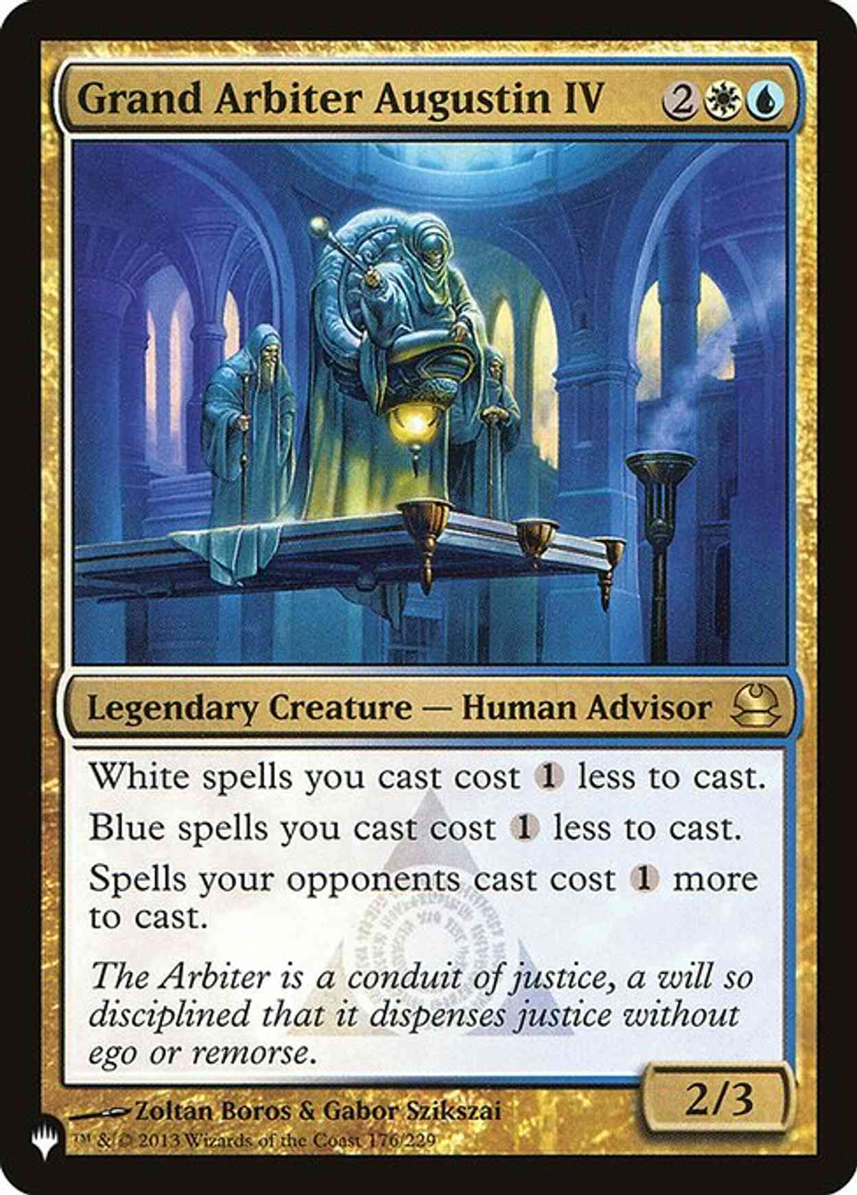 Grand Arbiter Augustin IV magic card front