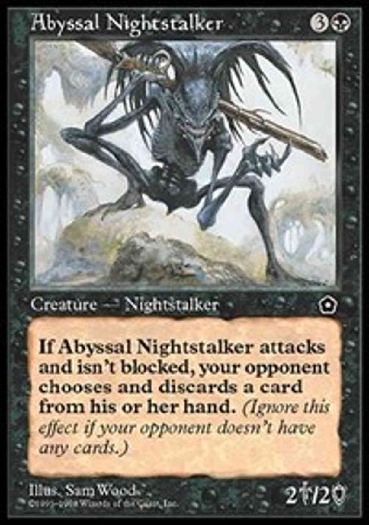 Abyssal Nightstalker magic card front