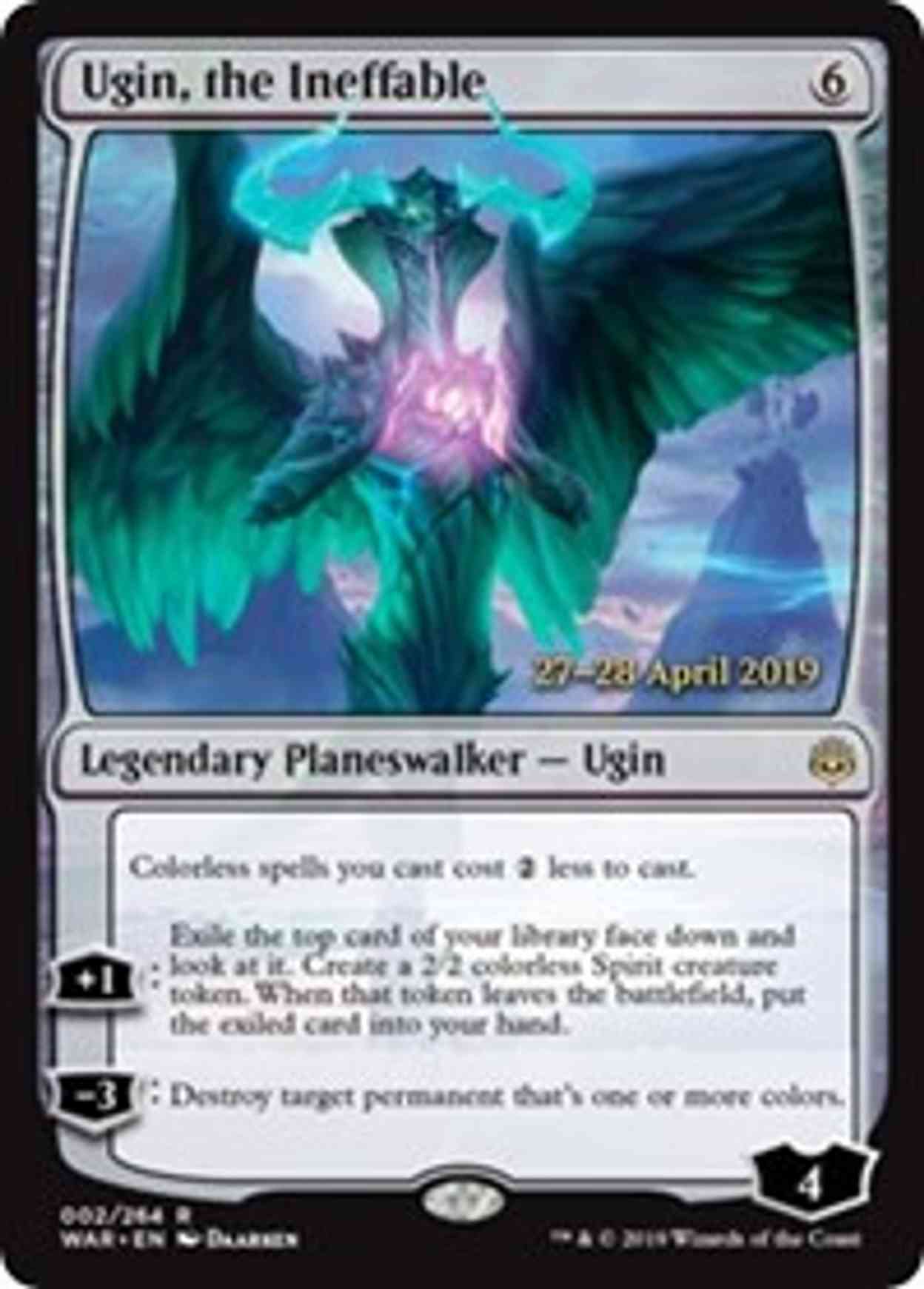Ugin, the Ineffable magic card front