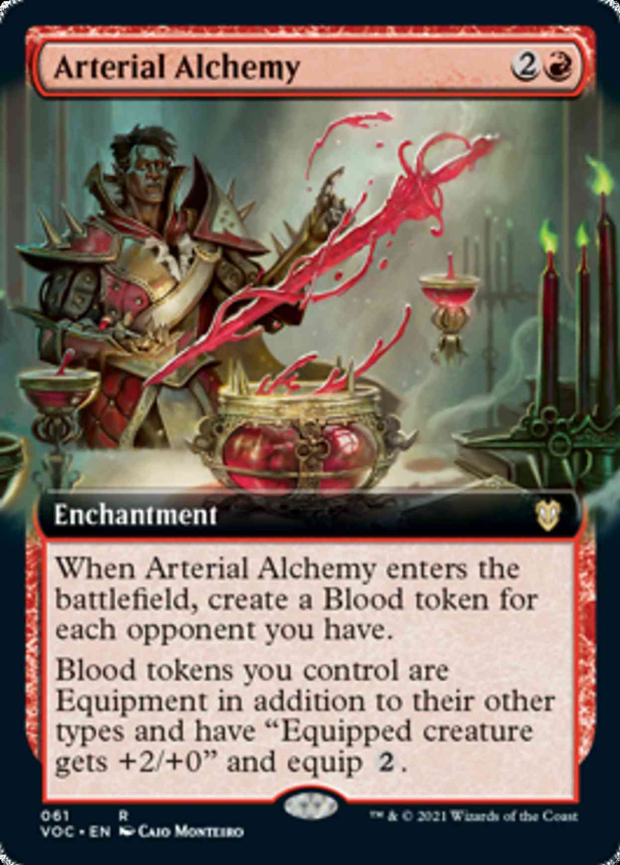 Arterial Alchemy (Extended Art) magic card front