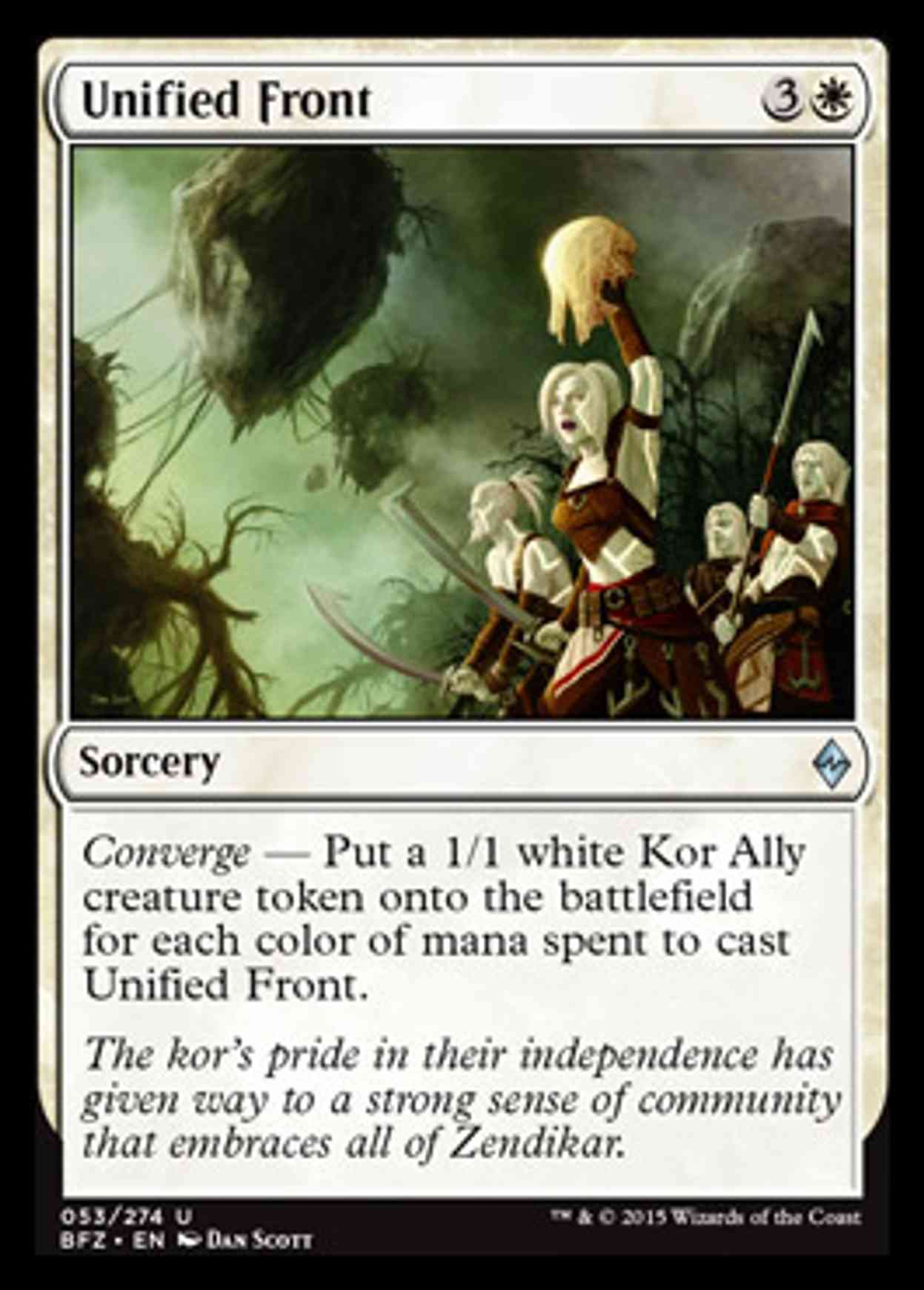 Unified Front magic card front