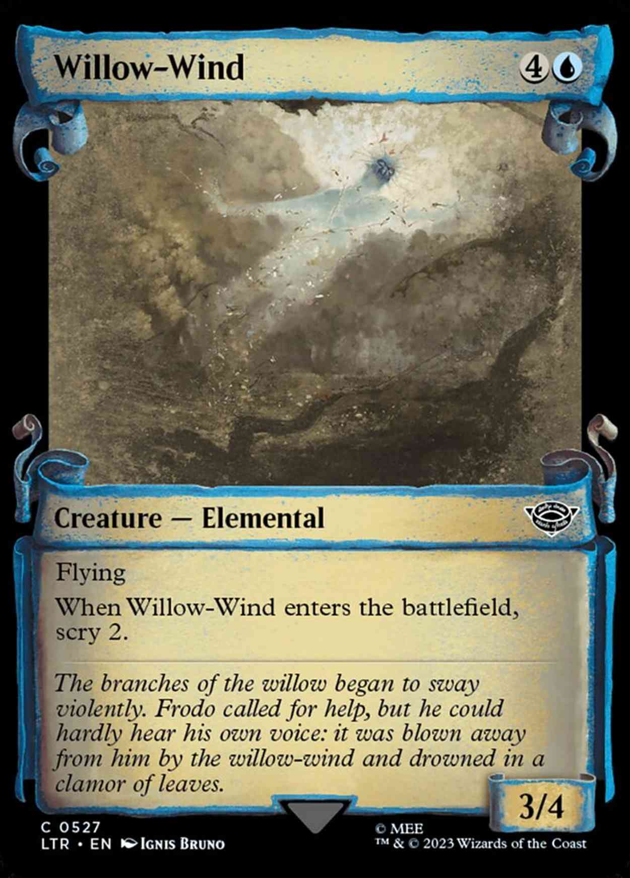 Willow-Wind (Showcase Scrolls) magic card front