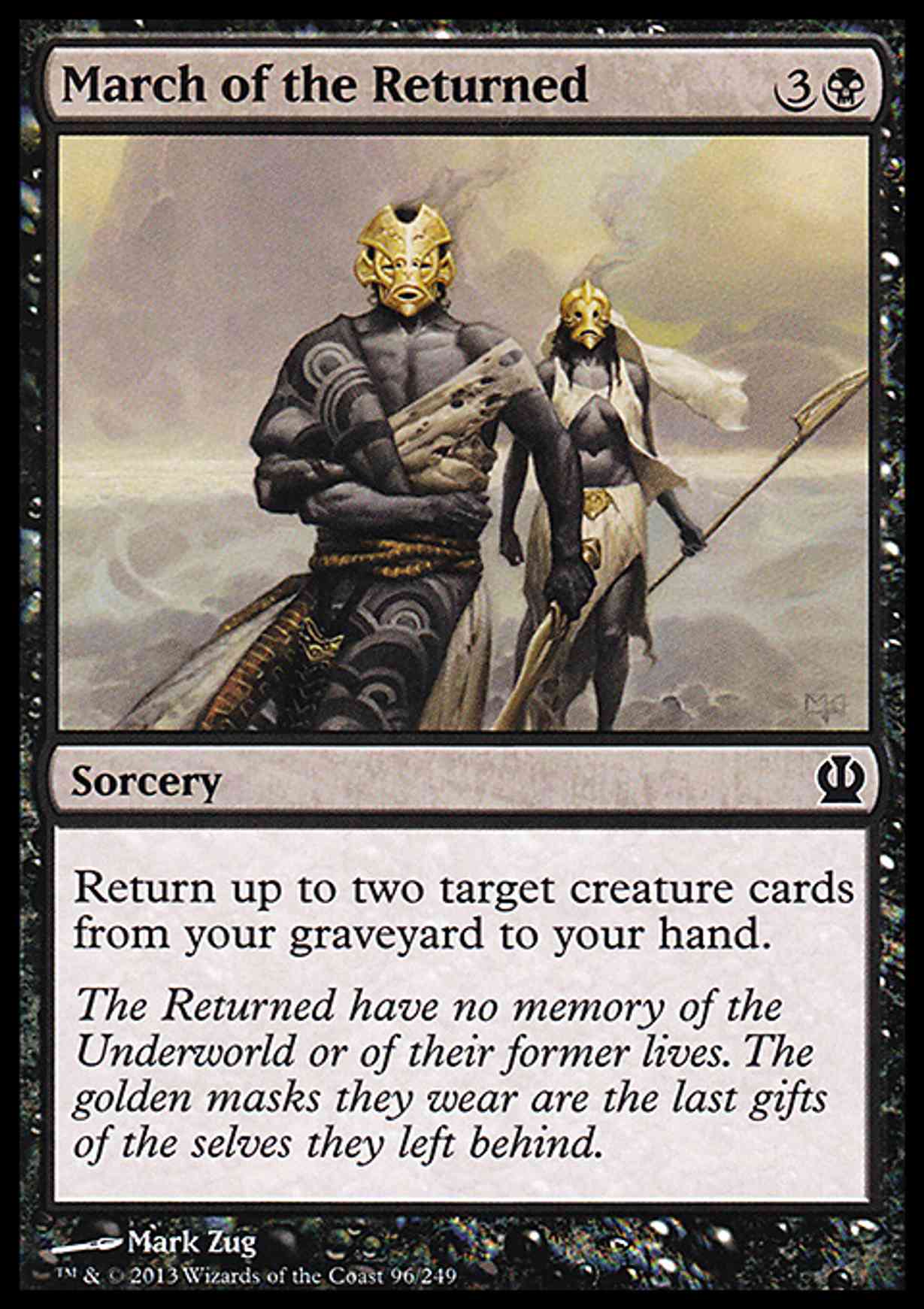March of the Returned magic card front