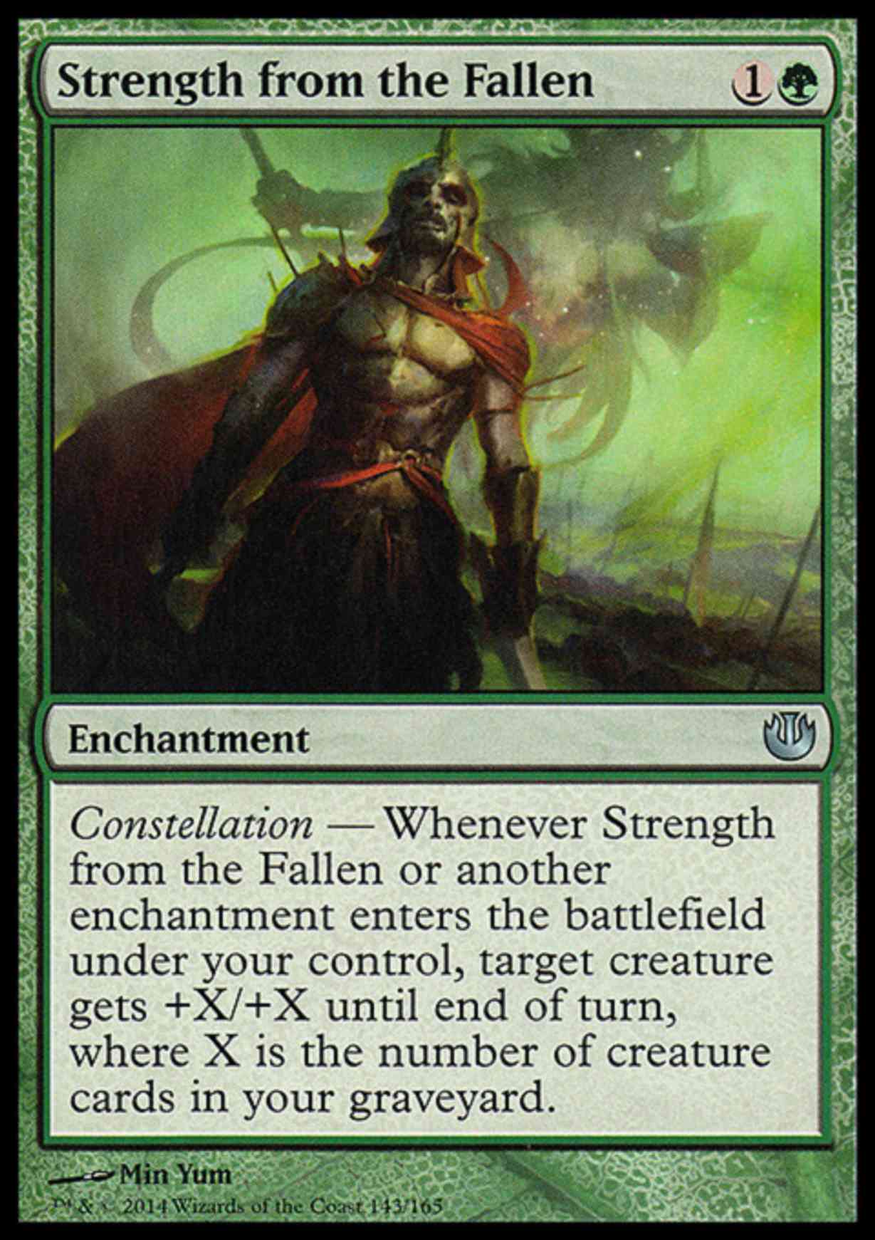 Strength from the Fallen magic card front