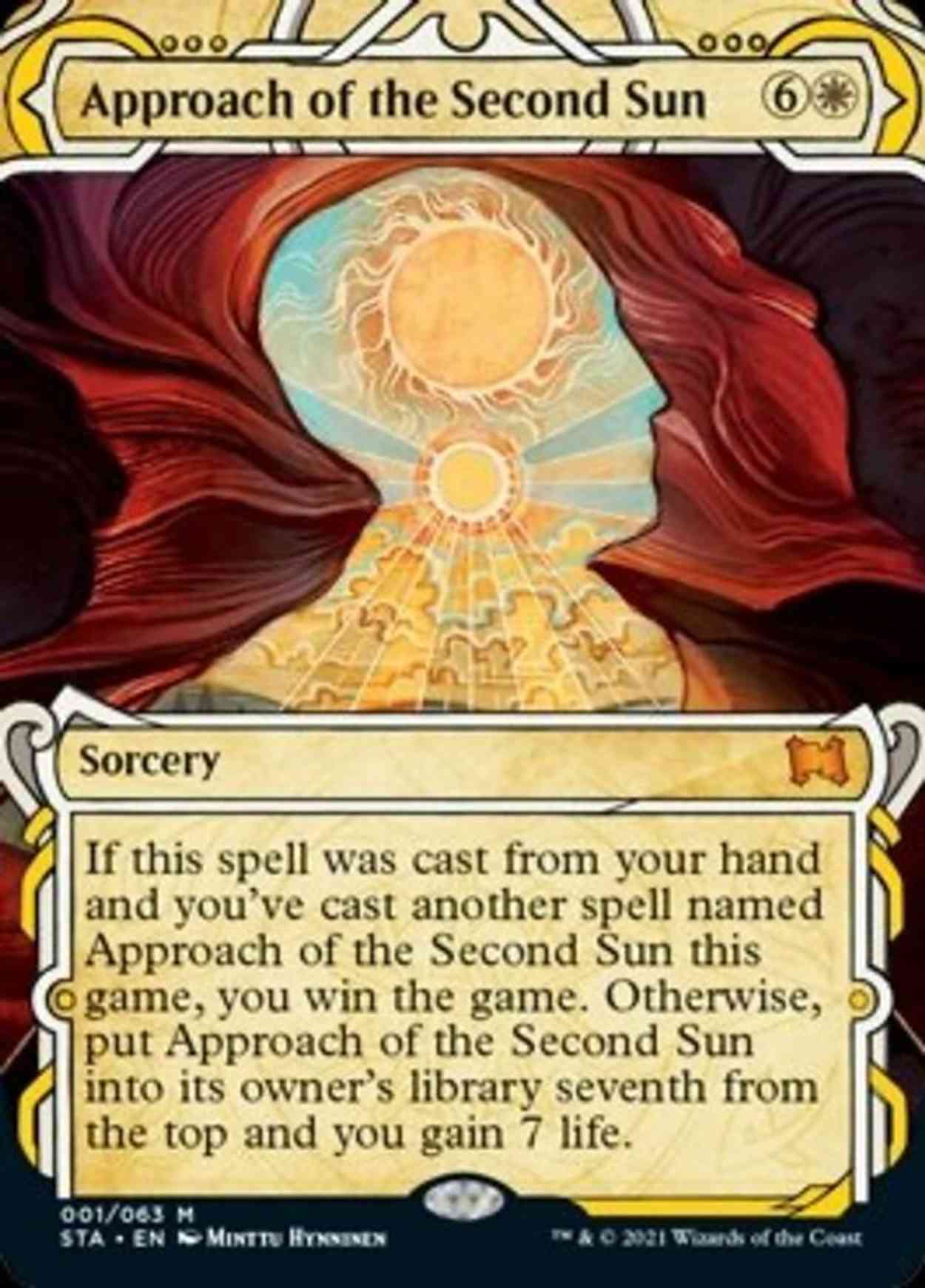 Approach of the Second Sun (Foil Etched) magic card front