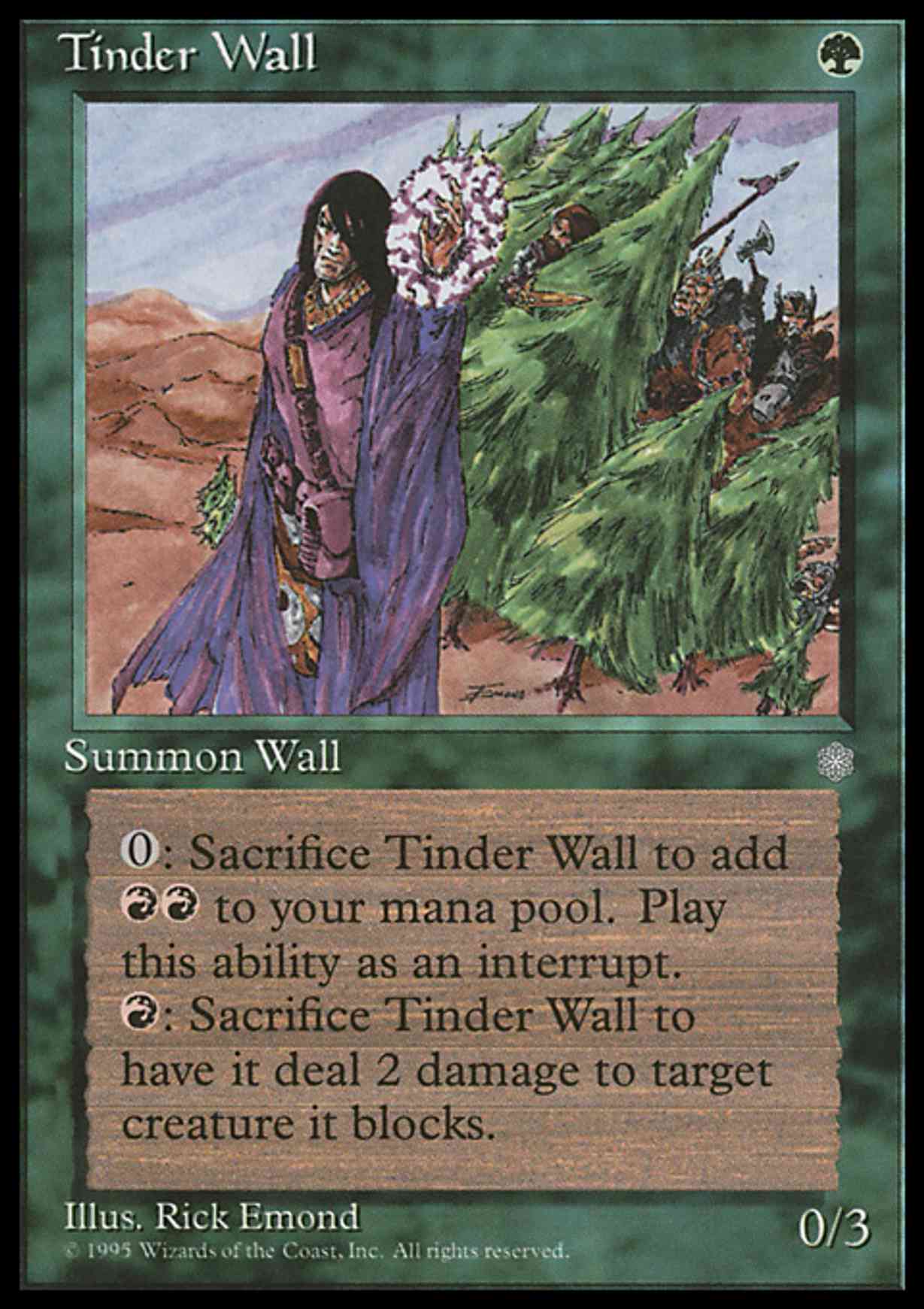 Tinder Wall magic card front